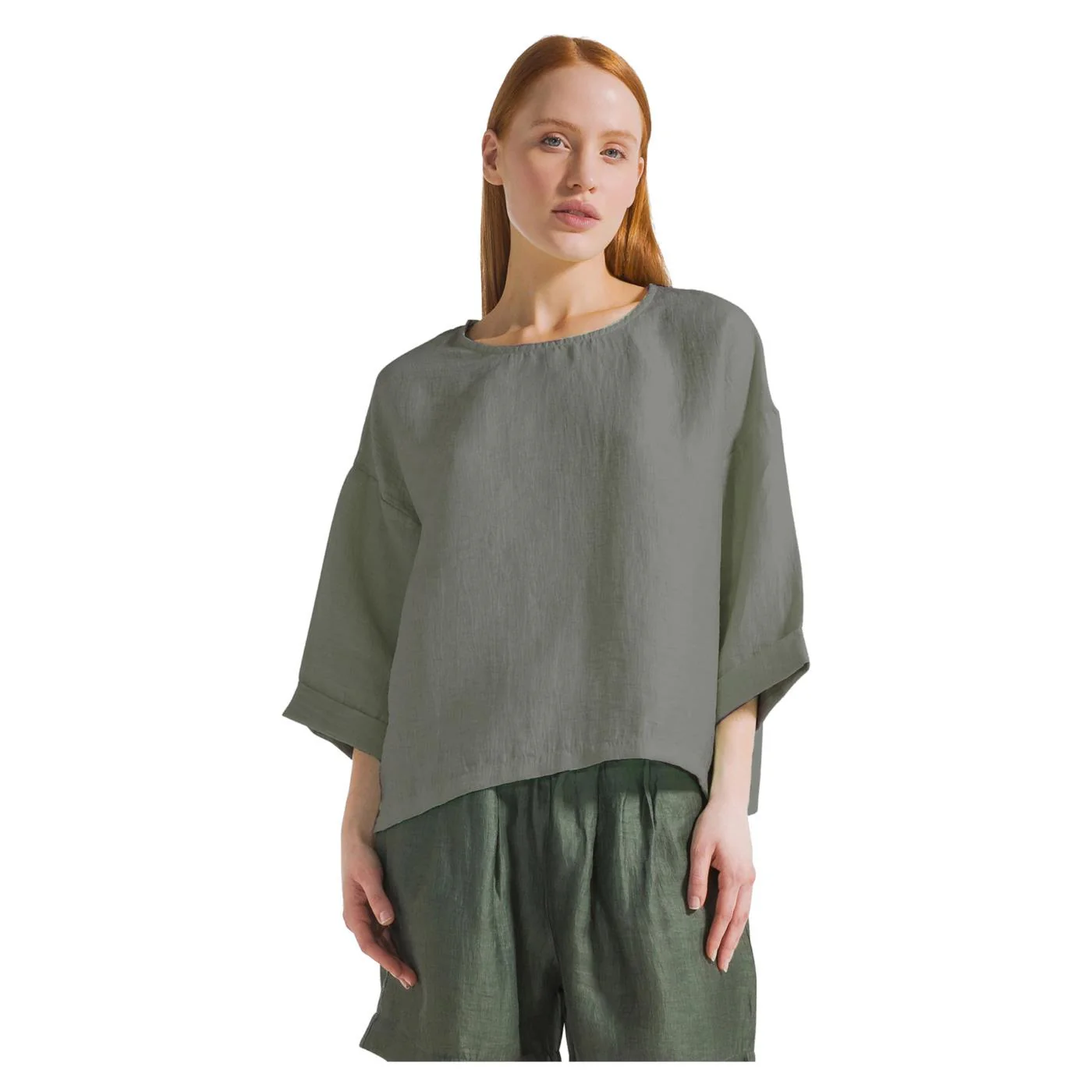 DEHA BLUSA IN LINO - Image 2