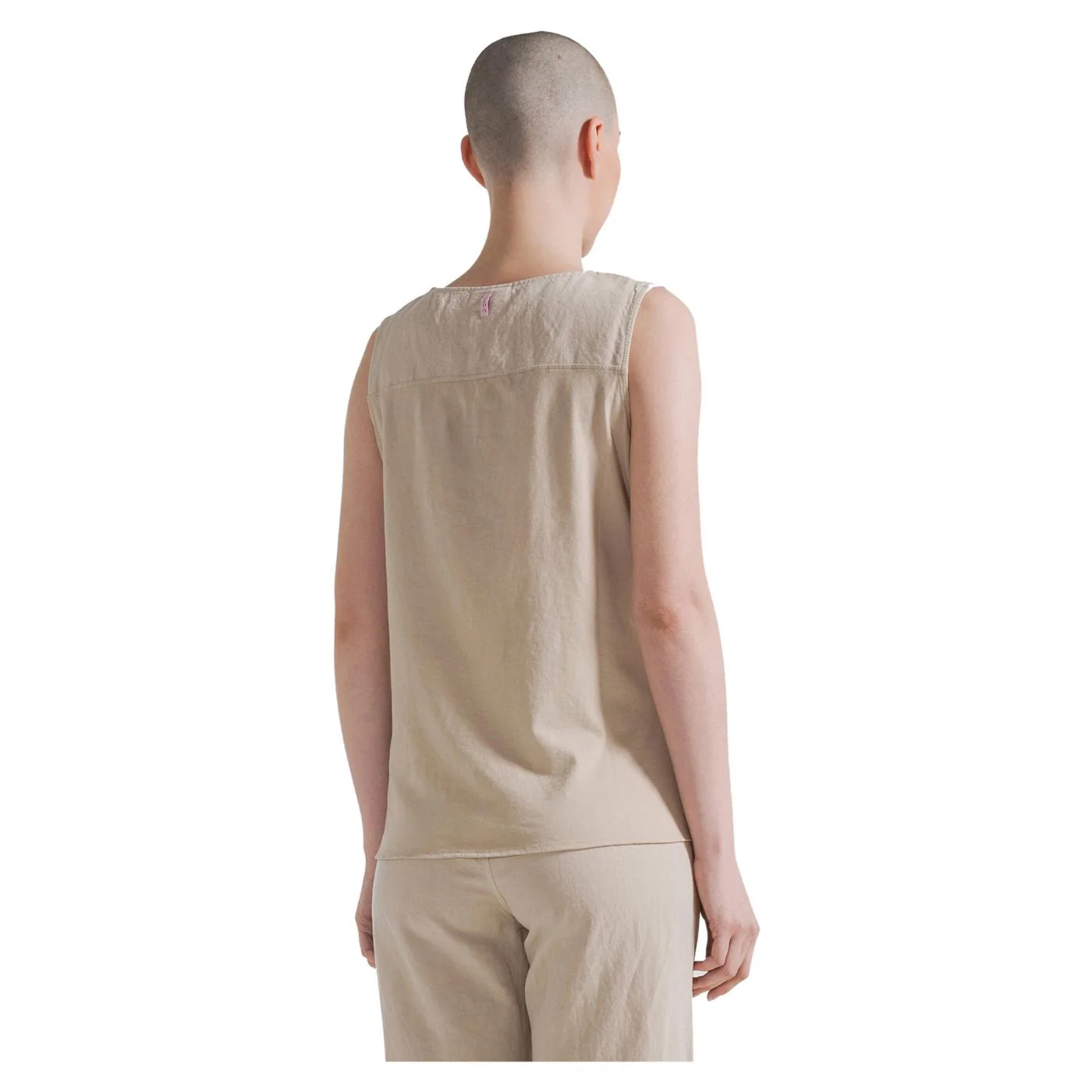 DEHA BLUSA SMANICATA CON NODO - Image 2