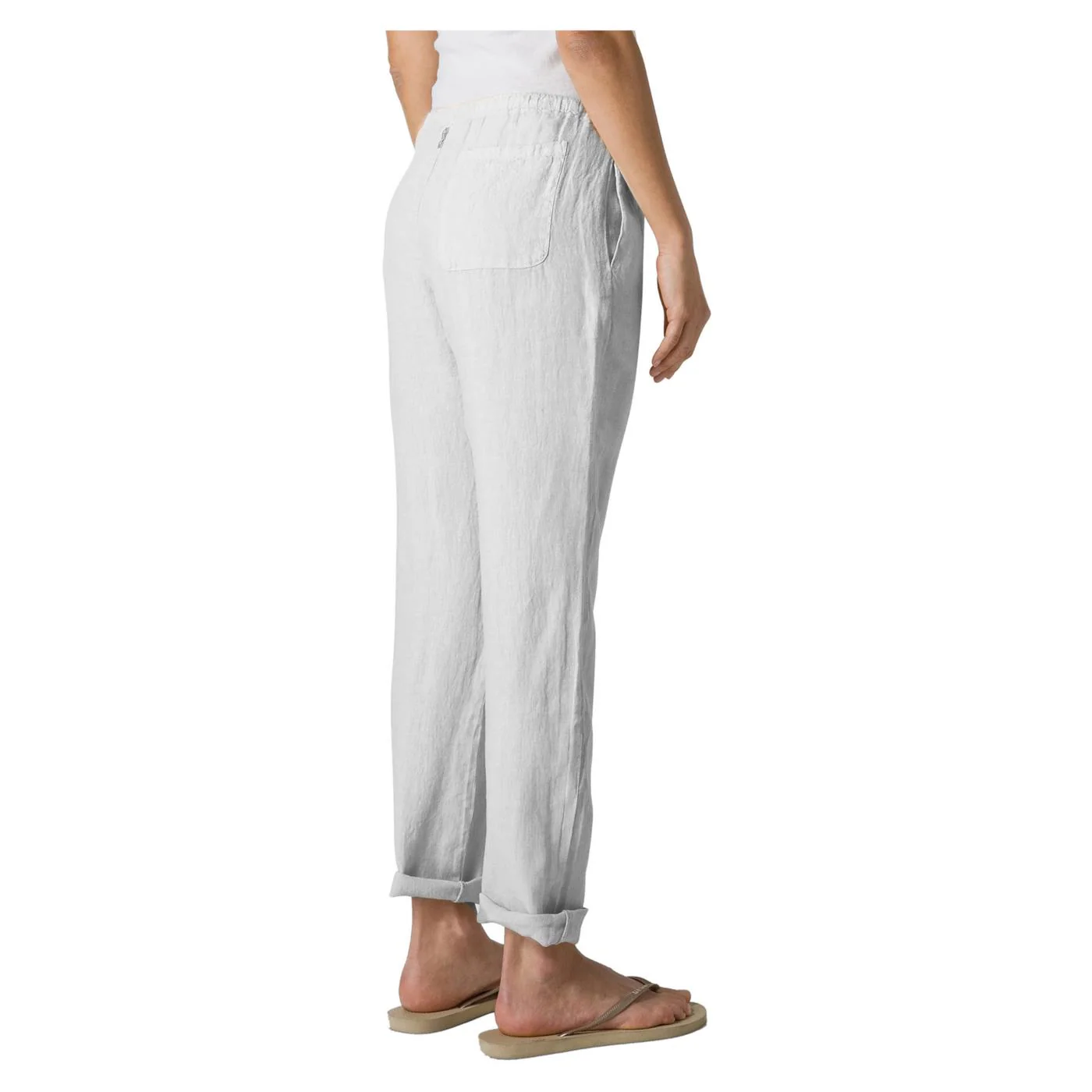 DEHA PANTALONE DRITTO IN LINO - Image 3