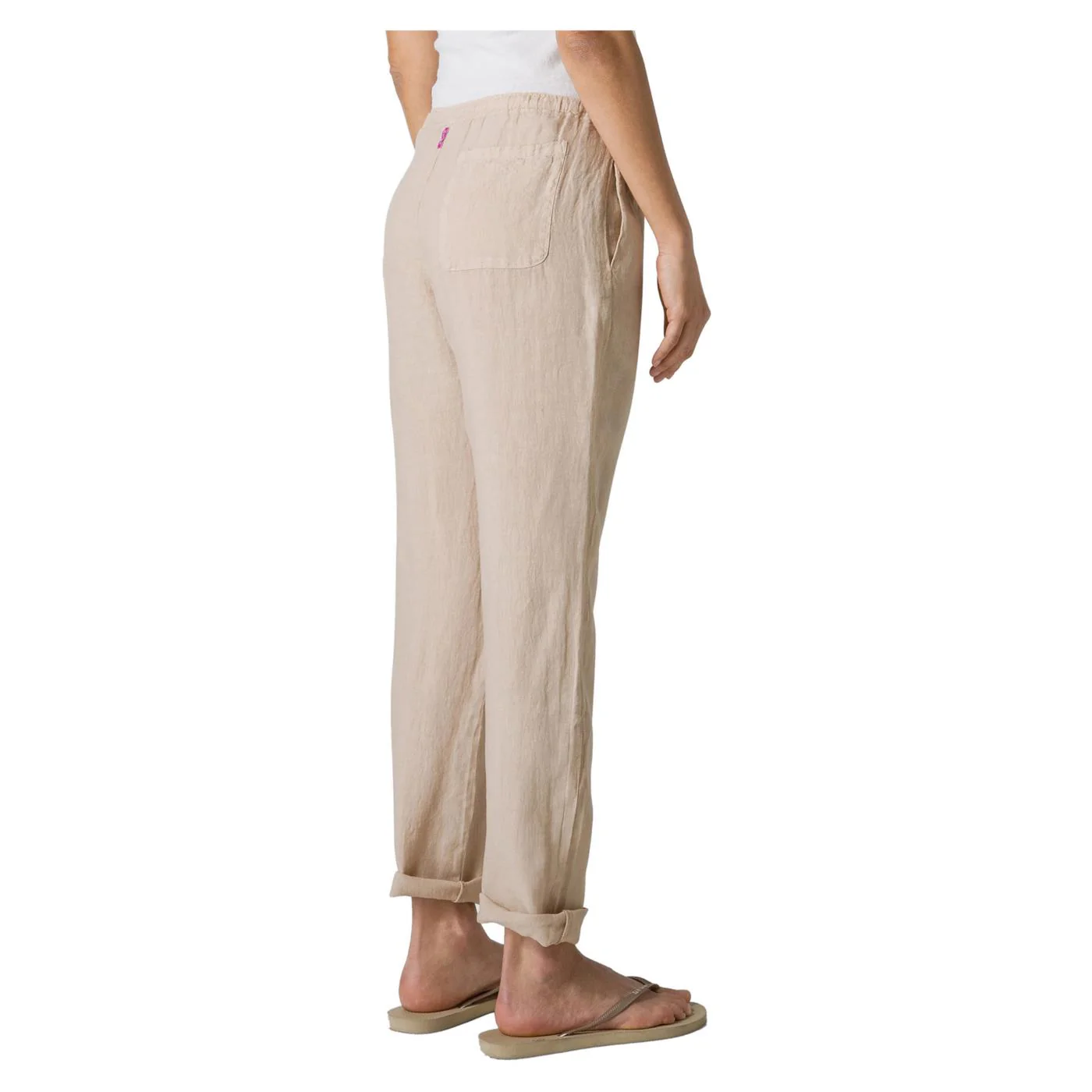 DEHA PANTALONE DRITTO IN LINO - Image 3