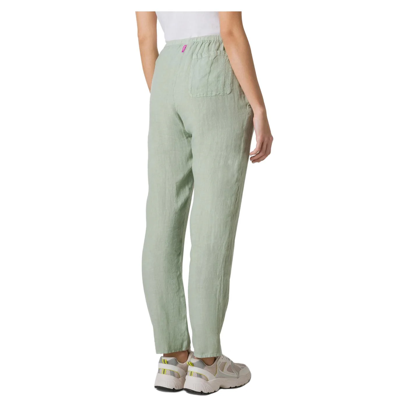DEHA PANTALONE DRITTO IN LINO - Image 3