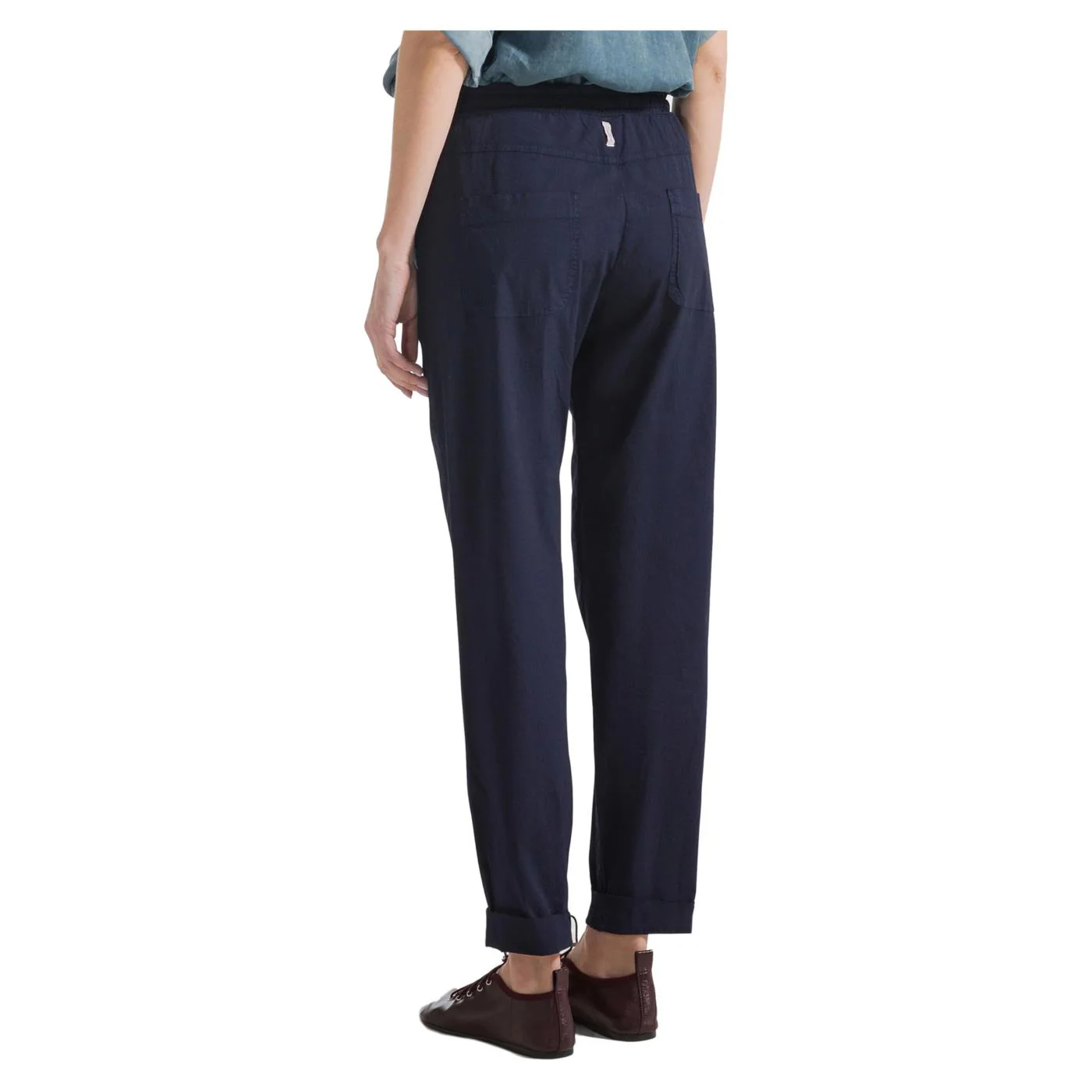 DEHA PANTALONE DRITTO POPELINE - Image 2