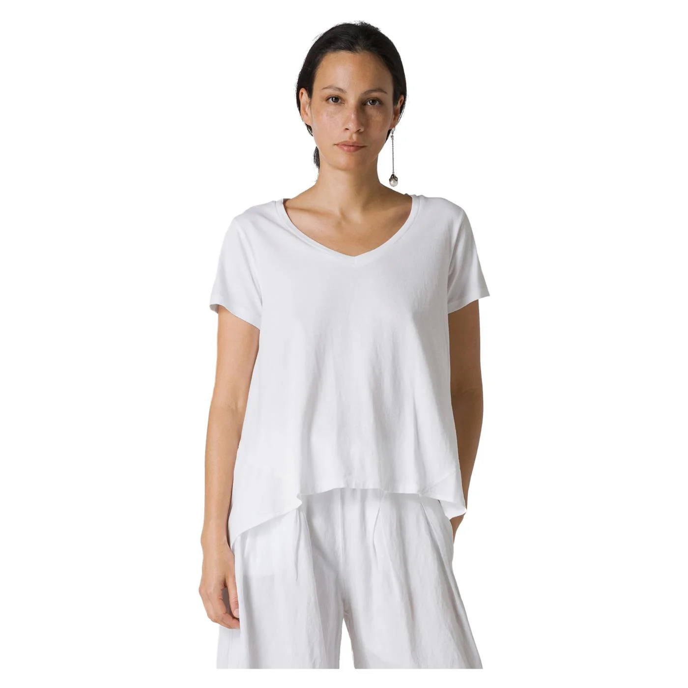 DEHA T-SHIRT INSERTI IN LINO - Image 2