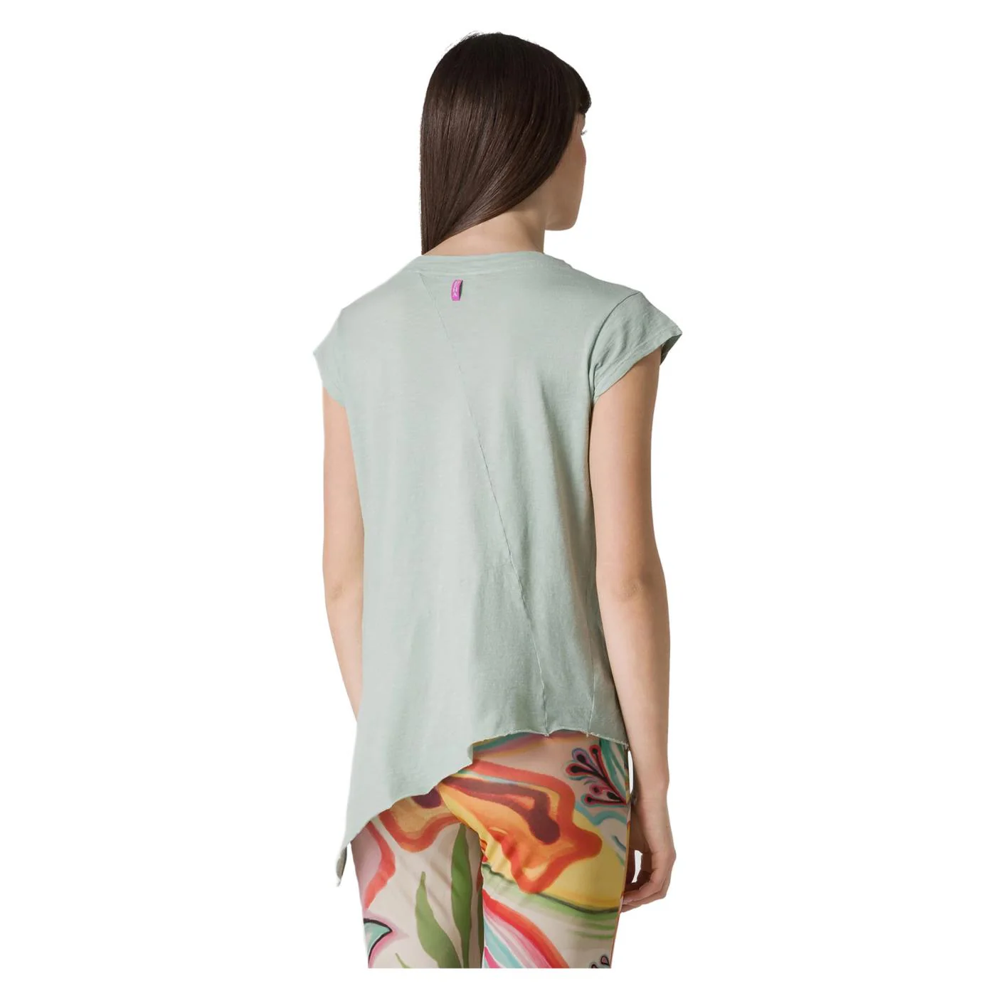 DEHA TEE ASIMMETRICA V-NECK - Image 3