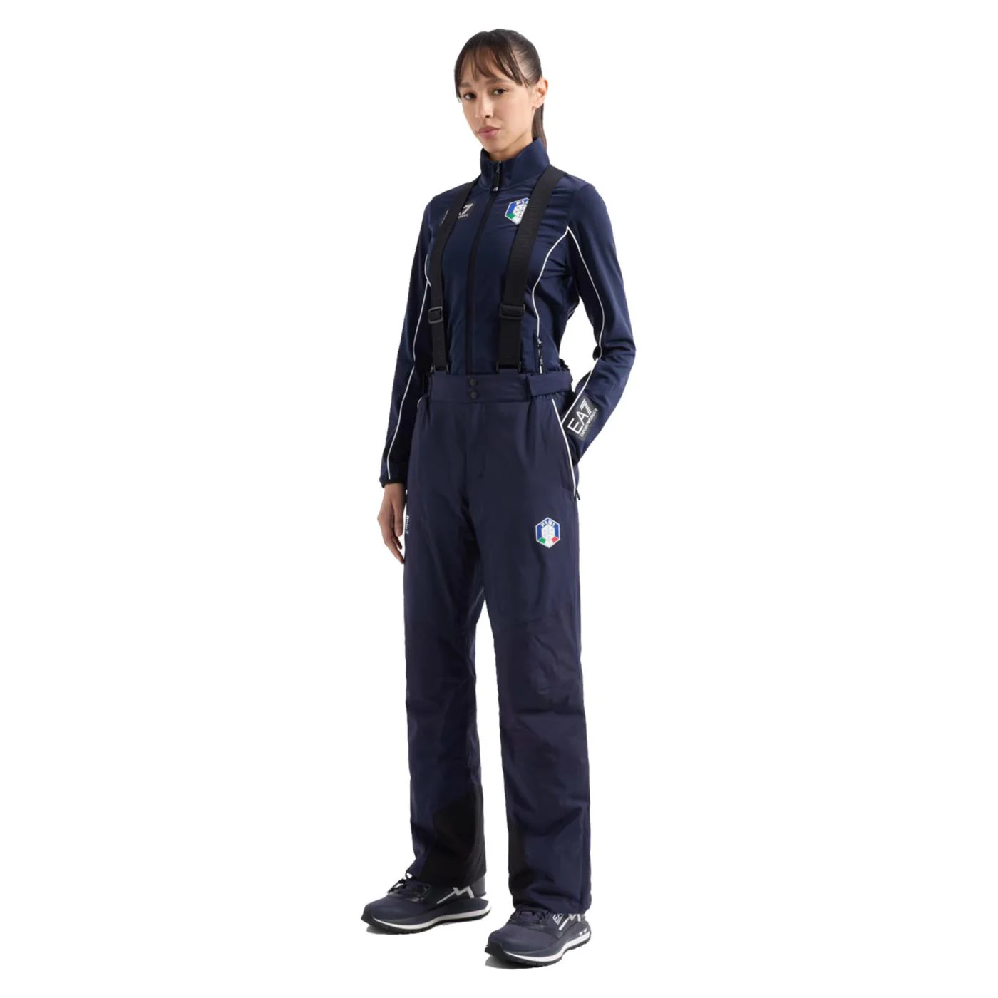 EMPORIO ARMANI 7 EA7 FISI SKI PANT WOMAN - Image 4