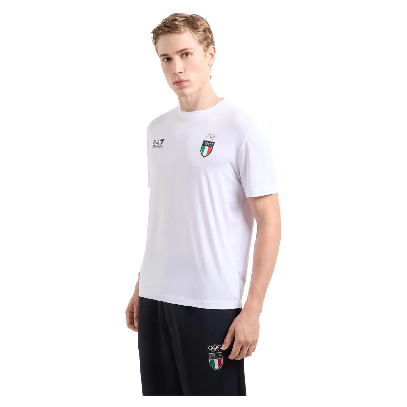 EMPORIO ARMANI 7 EA7 ITALIA OLYMPIC TEAM TEE - Image 2