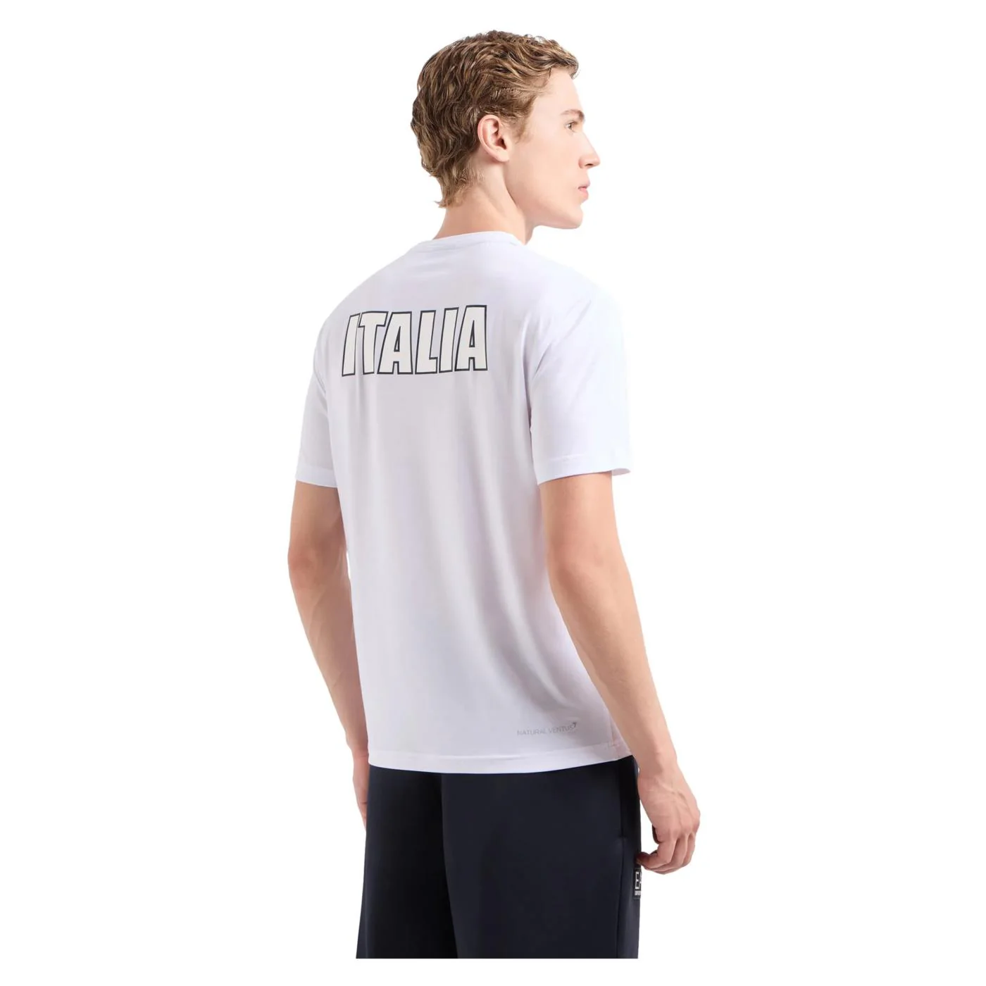 EMPORIO ARMANI 7 EA7 ITALIA OLYMPIC TEAM TEE - Image 3