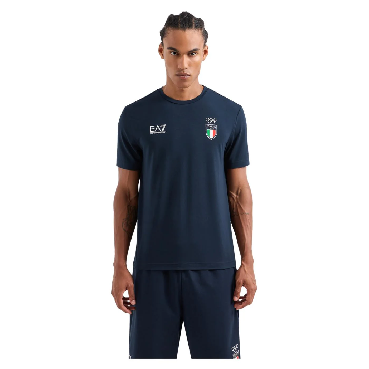 EMPORIO ARMANI 7 EA7 ITALIA OLYMPIC TEAM TEE - Image 2