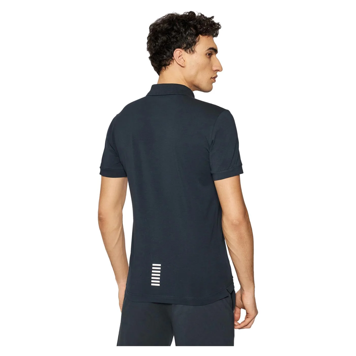 EMPORIO ARMANI 7 EA7 JERSEY POLO SHIRT - Image 3