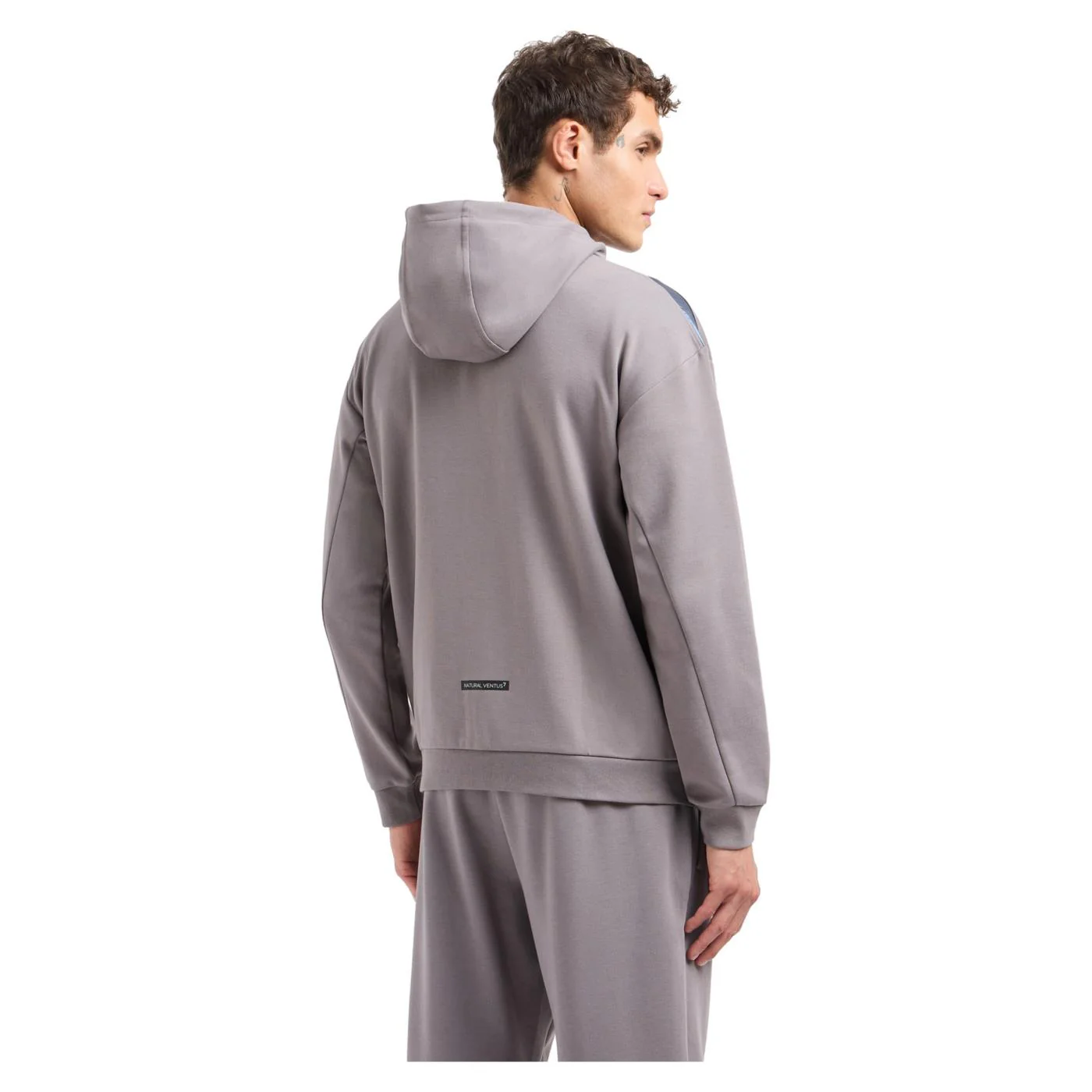 EMPORIO ARMANI 7 EA7 NATURAL VENTUS7 HOODIE FZ - Image 3