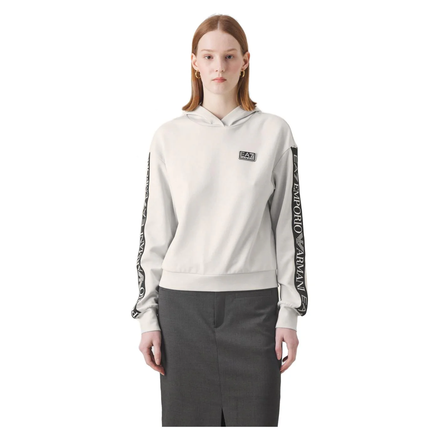 EMPORIO ARMANI 7 EA7 NATURAL VENTUS7 W HOODIE - Image 2