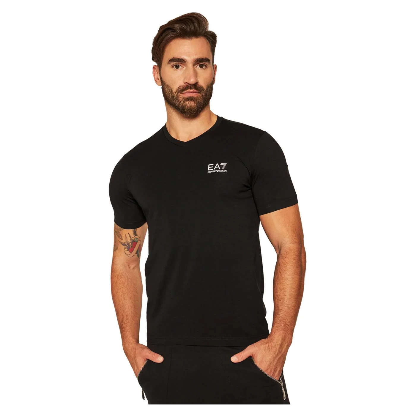 EMPORIO ARMANI 7 EA7 T-SHIRT MC STRETCH - Image 2