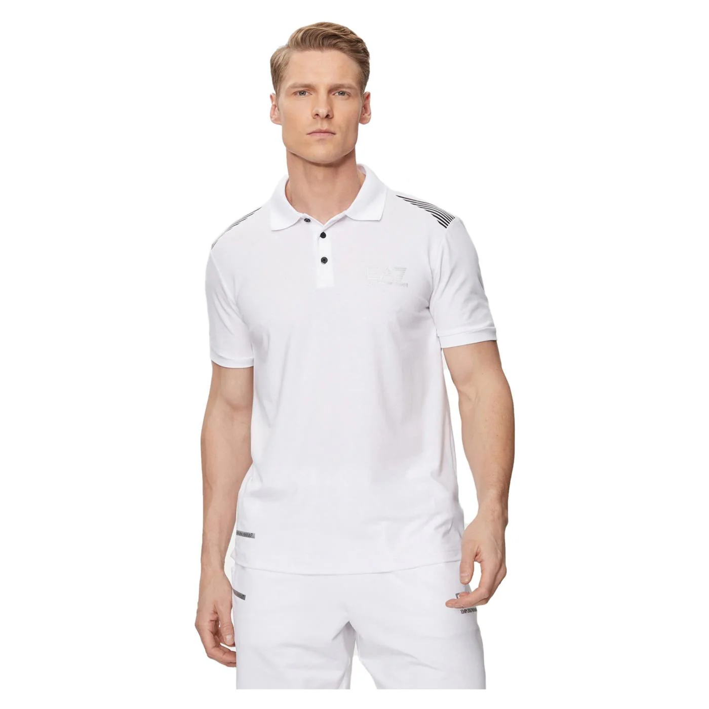 EMPORIO ARMANI 7 EA7 TRAIN 7 LINES M POLO - Image 2