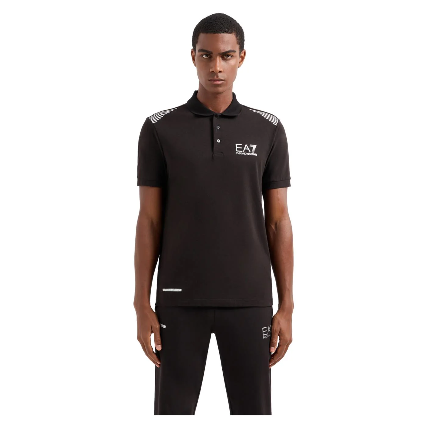 EMPORIO ARMANI 7 EA7 TRAIN 7 LINES M POLO - Image 2
