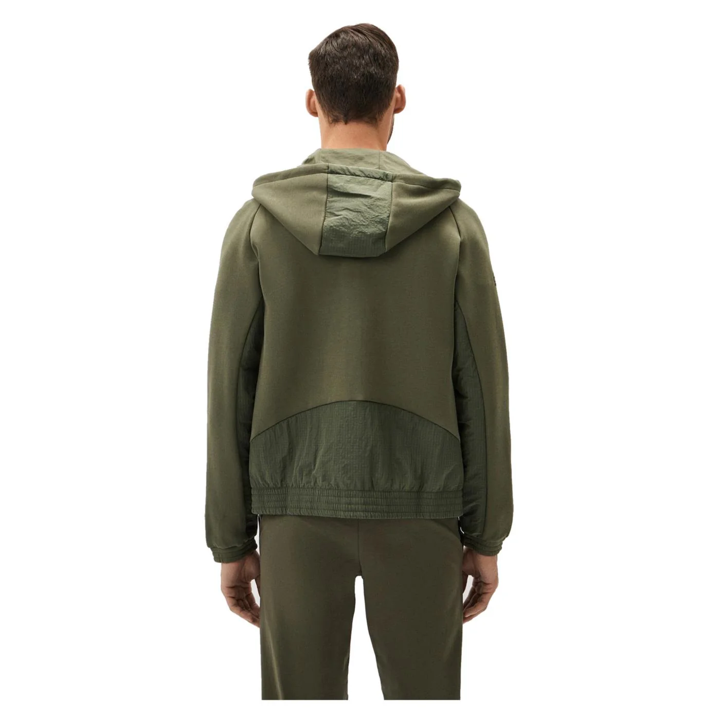 EMPORIO ARMANI 7 EA7 TRAIN ATHLETIC MIX HOODIE - Image 2