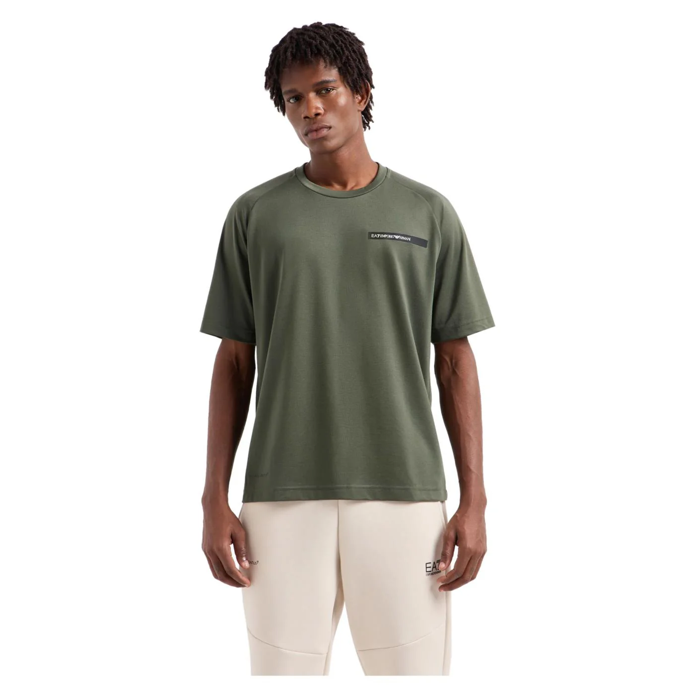 EMPORIO ARMANI 7 EA7 TRAIN ATHLETIC MIX TEE - Image 2