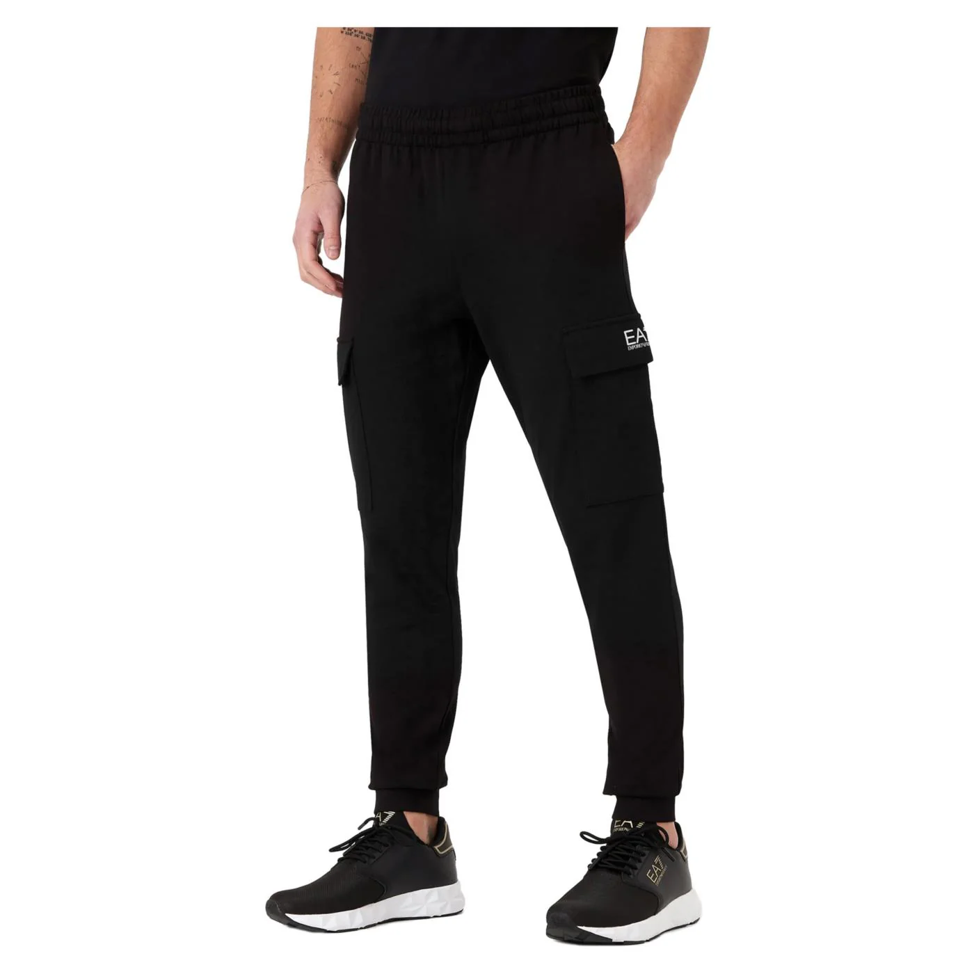 EMPORIO ARMANI 7 EA7 TRAIN CORE ID CARGO PANTS - Image 3