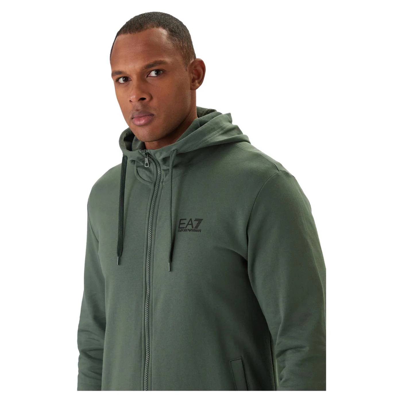 EMPORIO ARMANI 7 EA7 TRAIN CORE ID M HOODIE FZ - Image 3