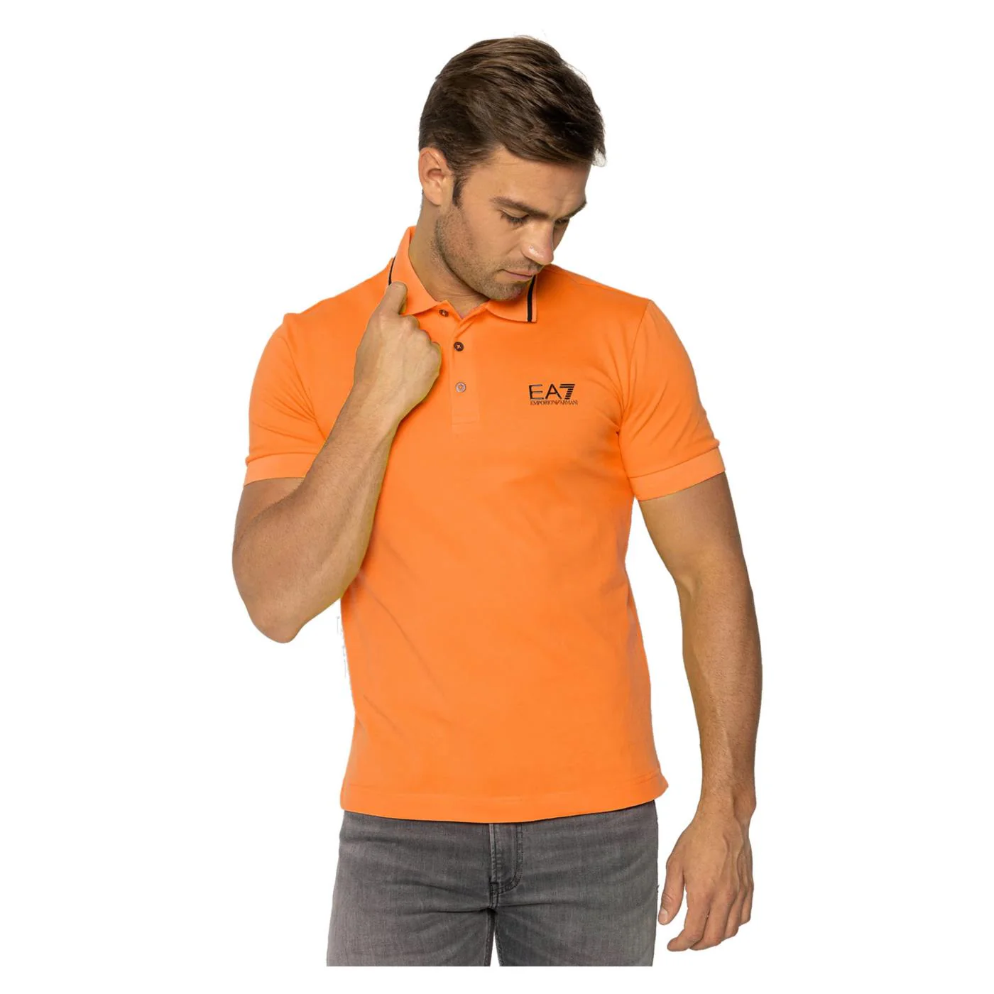 EMPORIO ARMANI 7 EA7 TRAIN CORE ID POLO PIQUET - Image 2