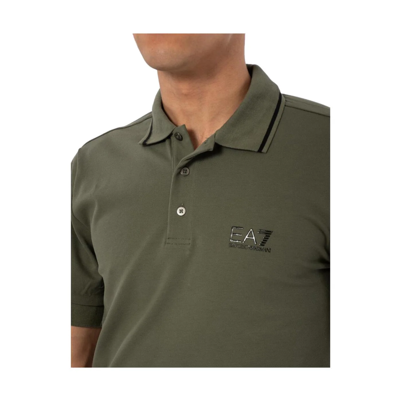 EMPORIO ARMANI 7 EA7 TRAIN CORE ID POLO PIQUET - Image 4