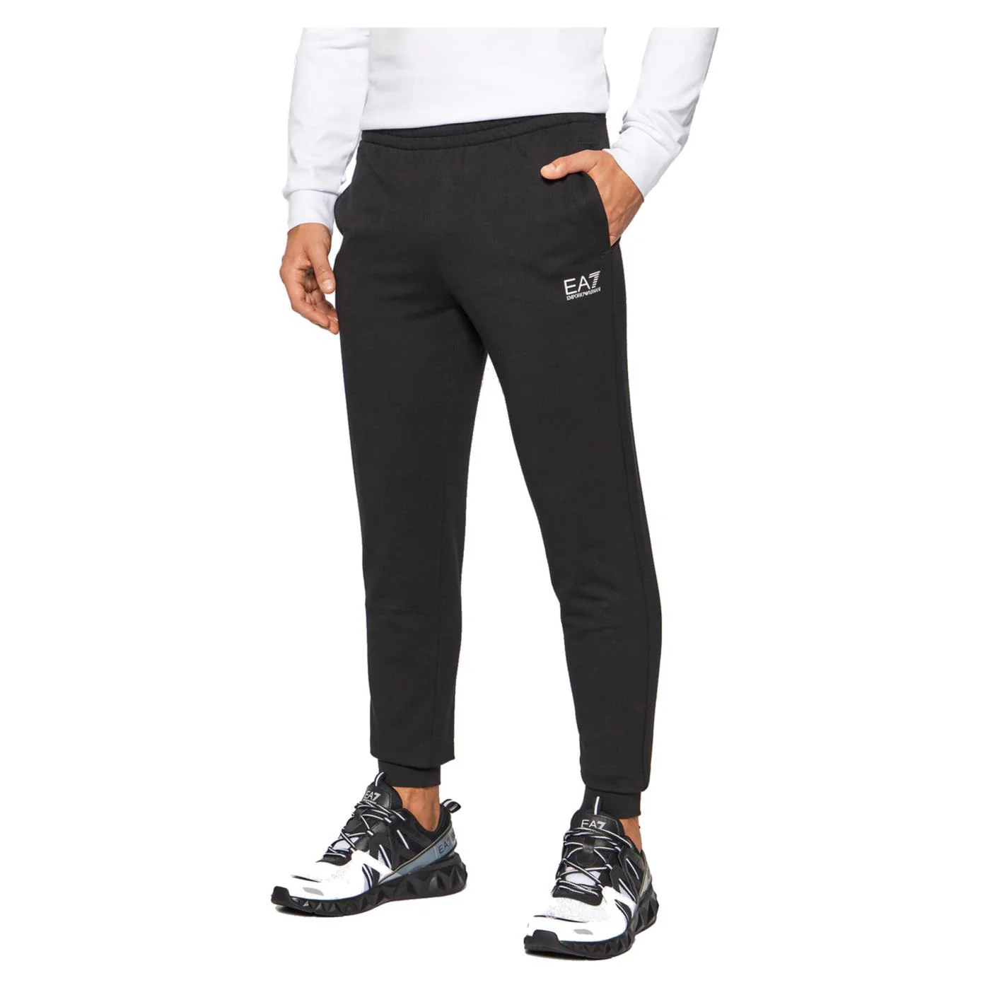 EMPORIO ARMANI 7 EA7 TRAIN CORE ID SLIM PANTS - Image 2