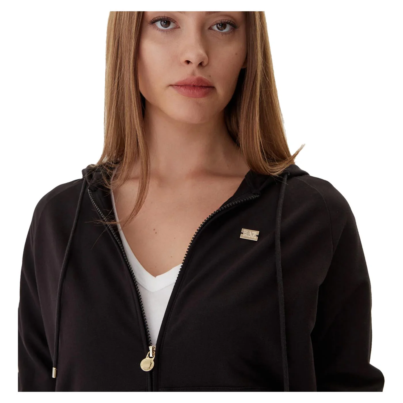 EMPORIO ARMANI 7 EA7 TRAIN CORE LADY HOODIE FZ - Image 3