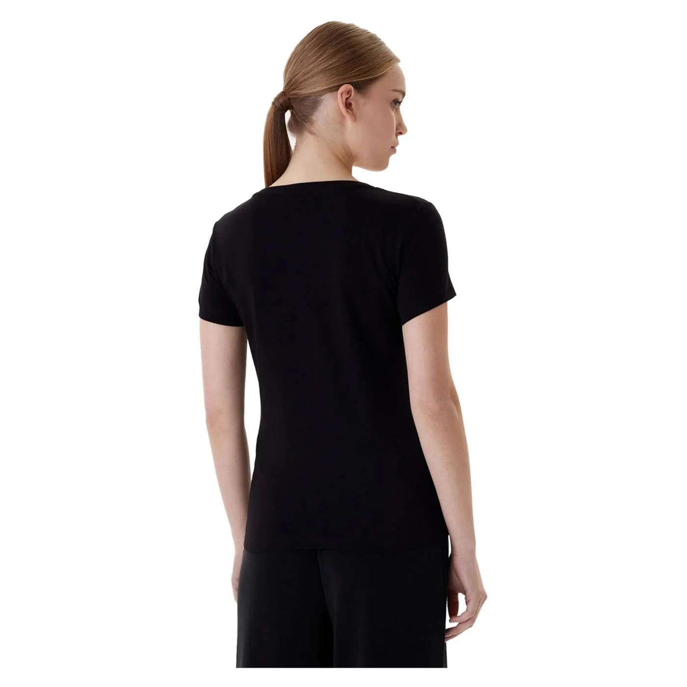 EMPORIO ARMANI 7 EA7 TRAIN CORE LADY SLIM TEE - Image 2