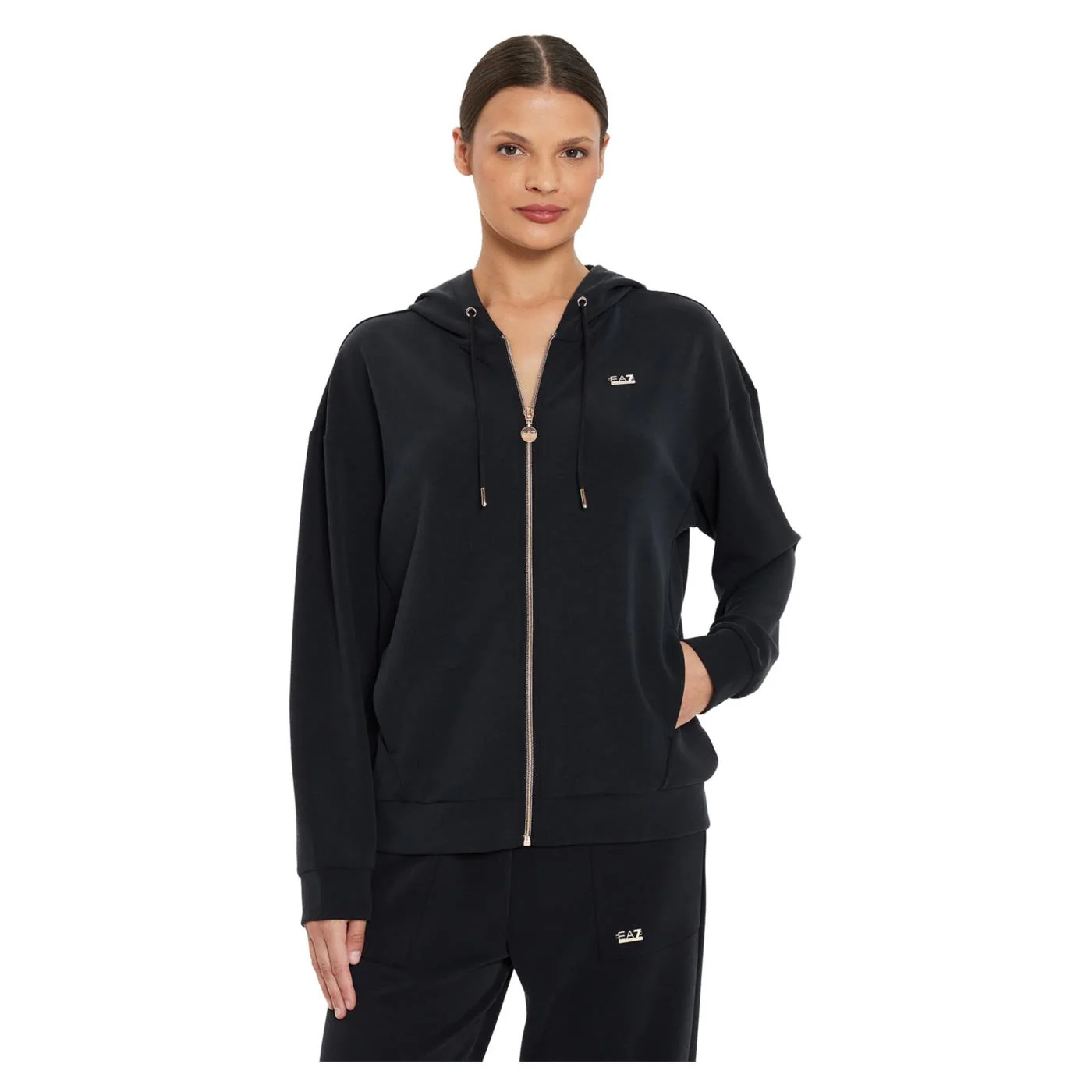 EMPORIO ARMANI 7 EA7 TRAIN CORE RELAX W HOODIE - Image 3