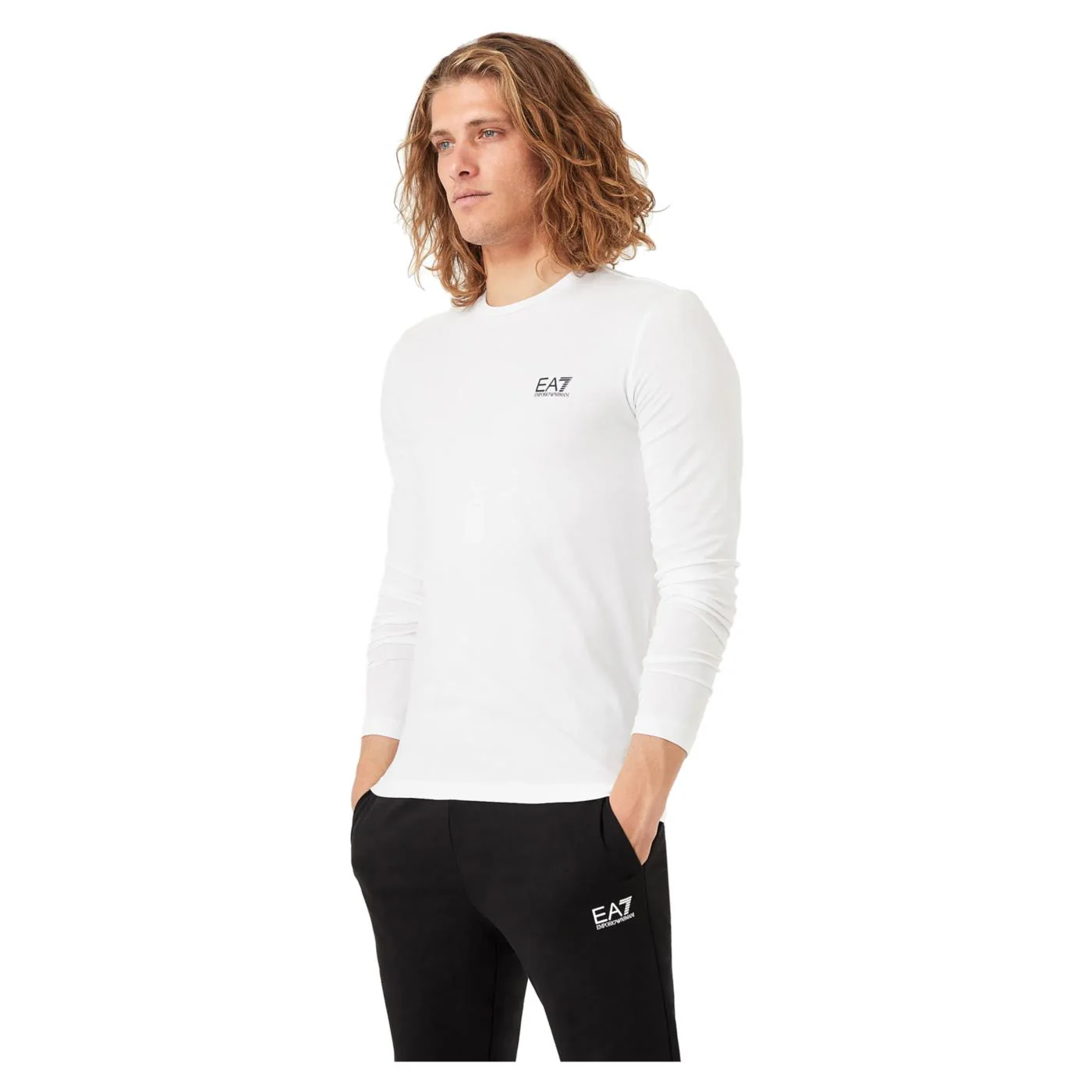 EMPORIO ARMANI 7 EA7 TRAIN CORE TEE LONGSLEEVE - Image 3