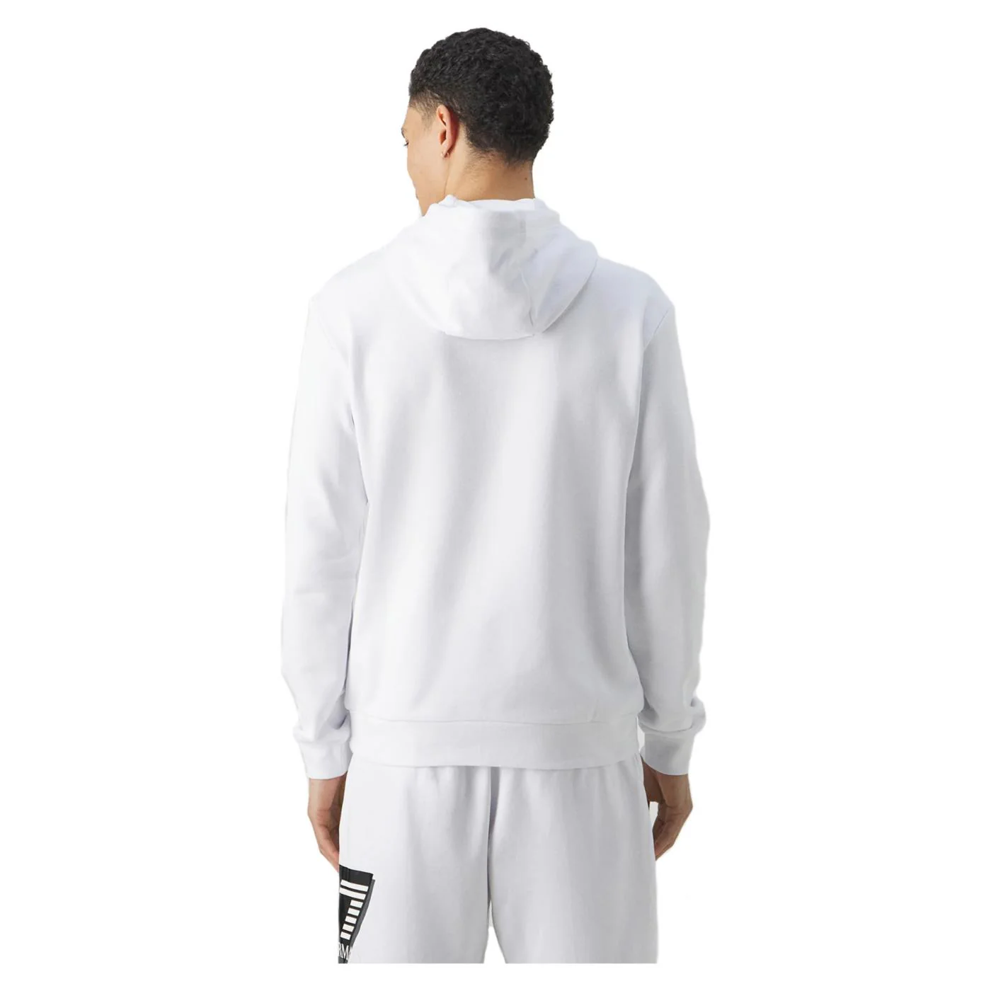 EMPORIO ARMANI 7 EA7 TRAIN LOGO HOODIE - Image 3