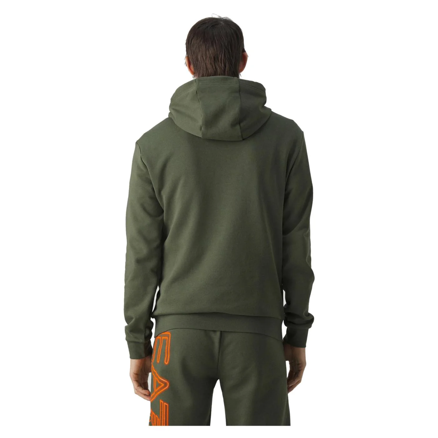 EMPORIO ARMANI 7 EA7 TRAIN LOGO HOODIE - Image 3