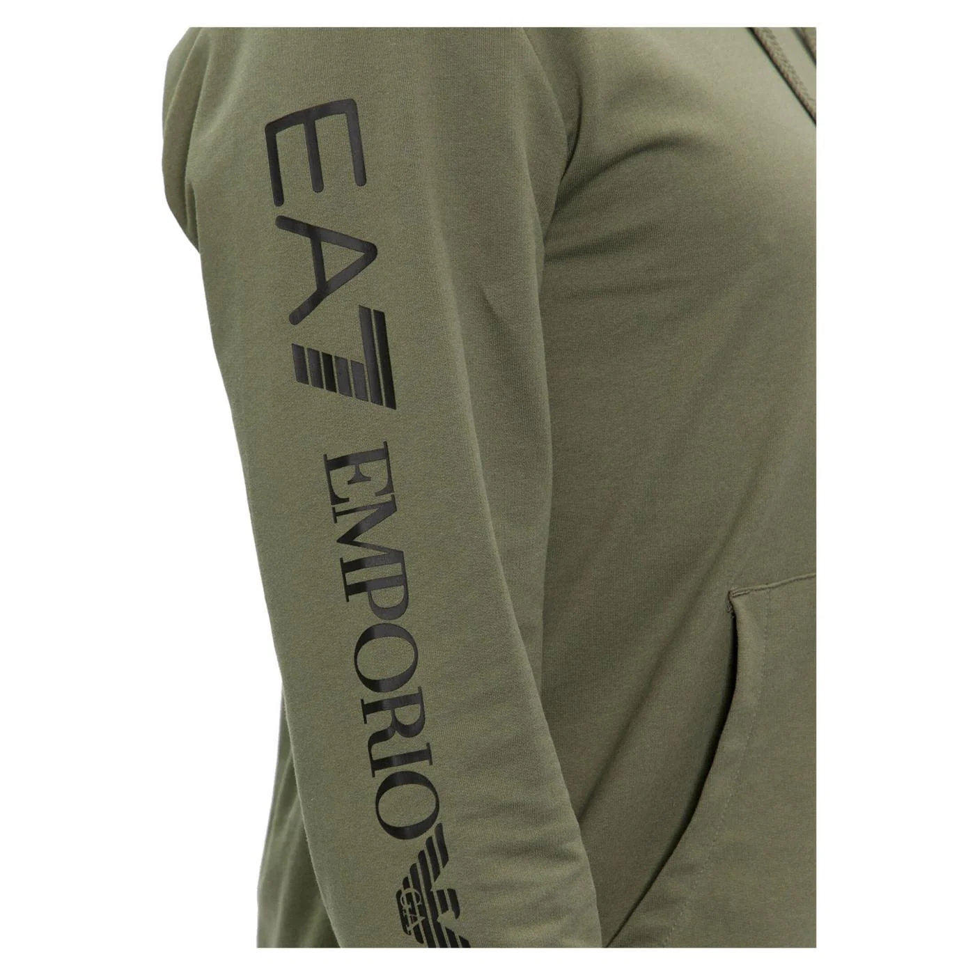 EMPORIO ARMANI 7 EA7 TRAIN LOGO SERIES HOODIE - Image 3