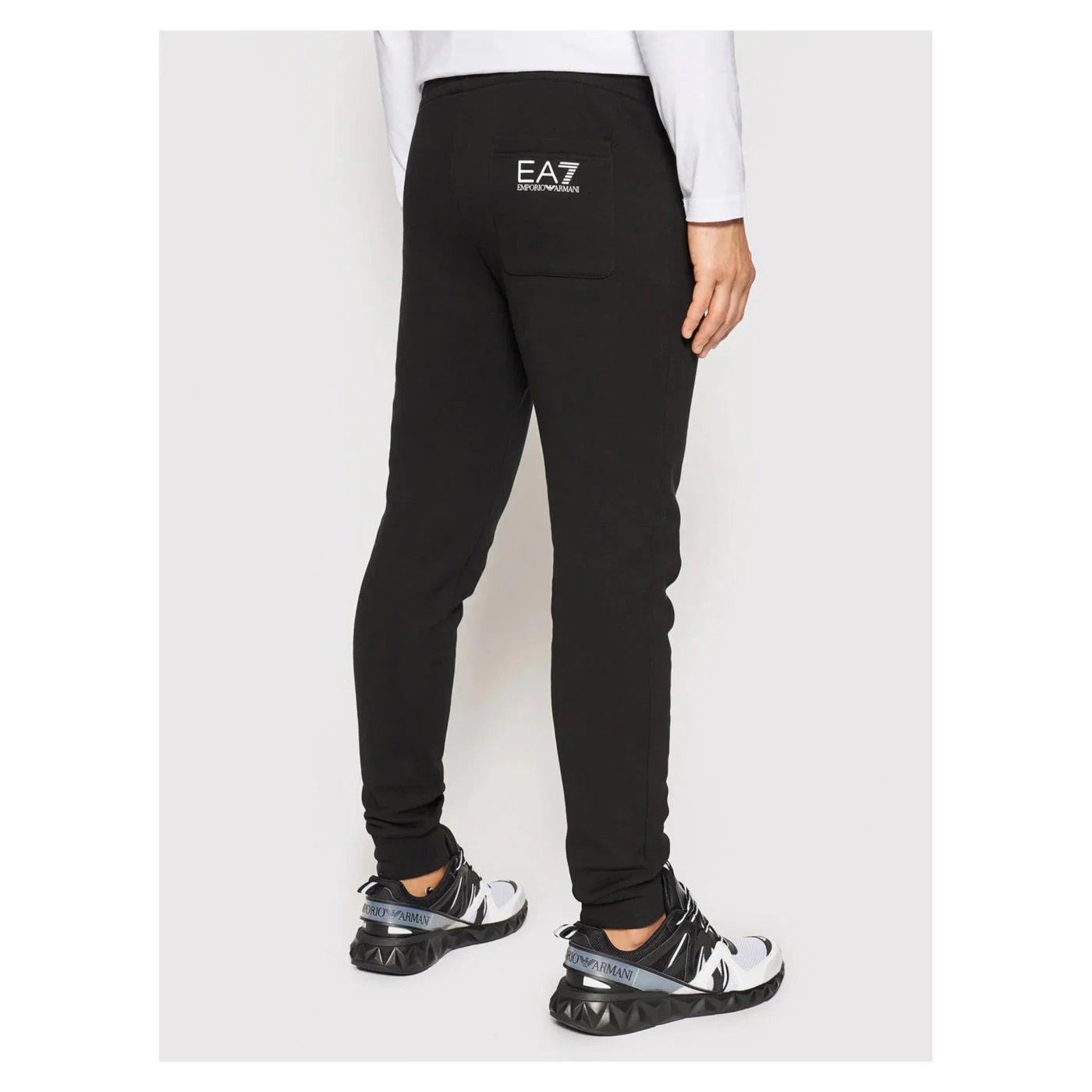 EMPORIO ARMANI 7 EA7 TRAIN LOGO SERIES M PANTS - Image 3