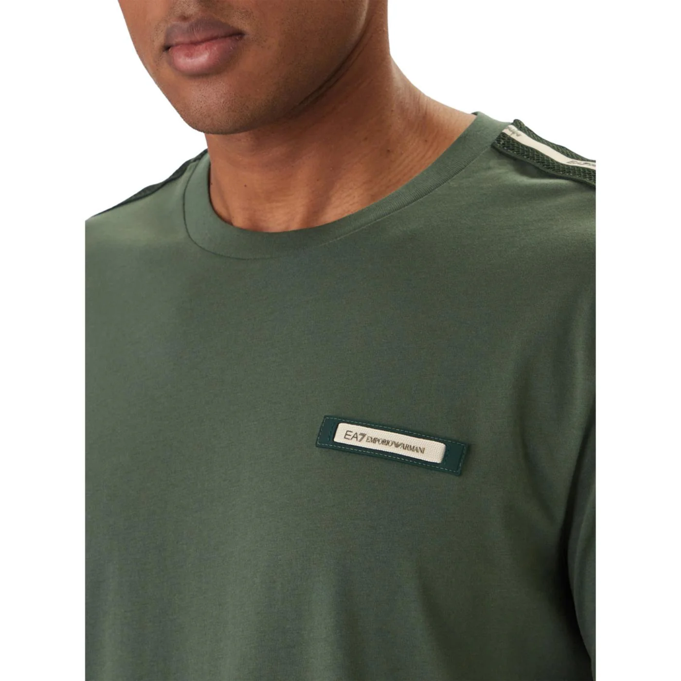 EMPORIO ARMANI 7 EA7 TRAIN LOGO SERIES M TEE - Image 3