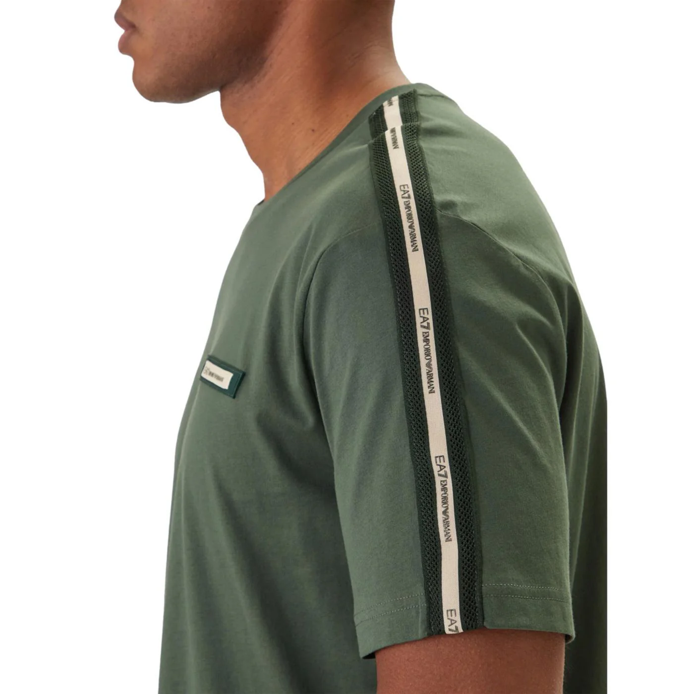 EMPORIO ARMANI 7 EA7 TRAIN LOGO SERIES M TEE - Image 4