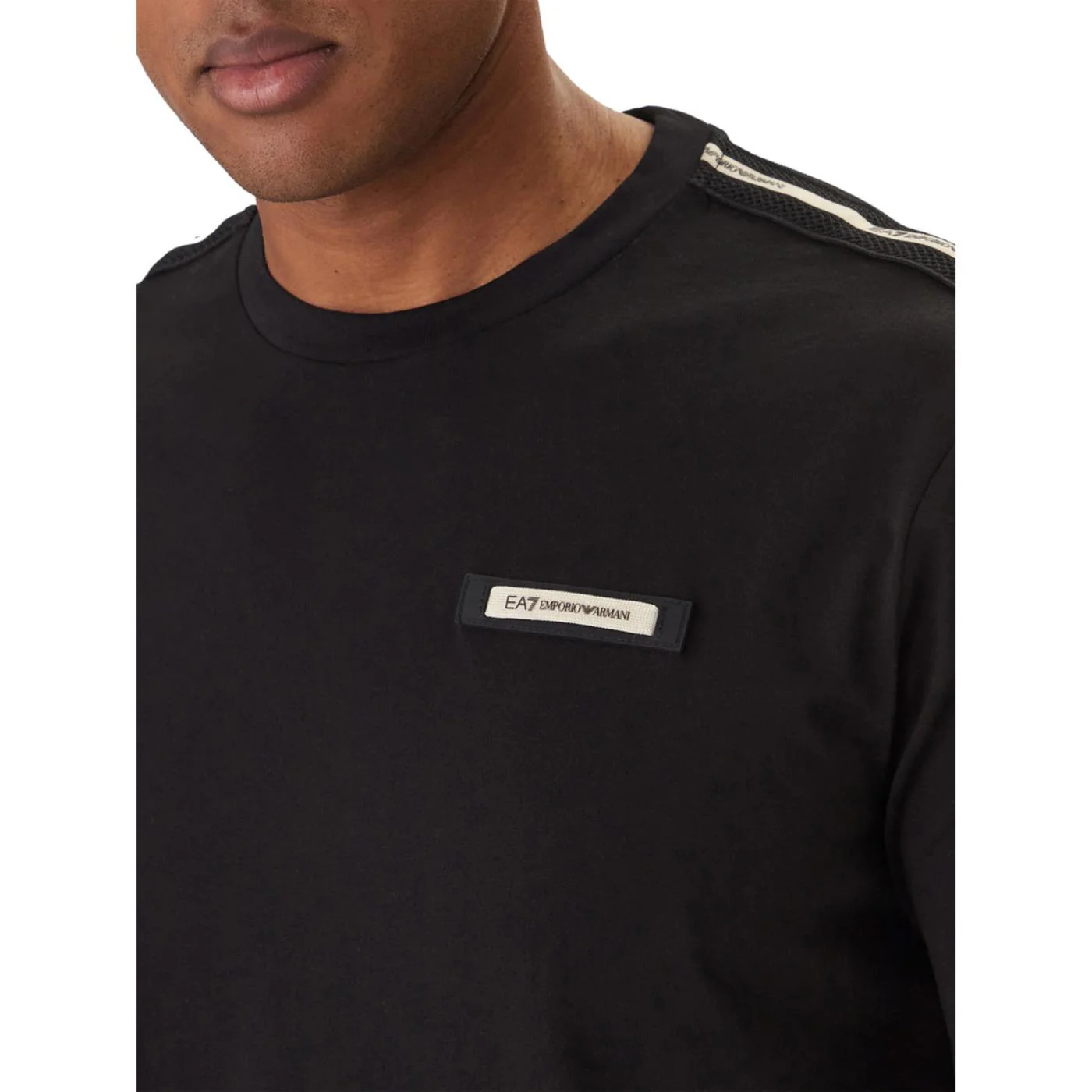 EMPORIO ARMANI 7 EA7 TRAIN LOGO SERIES M TEE - Image 3