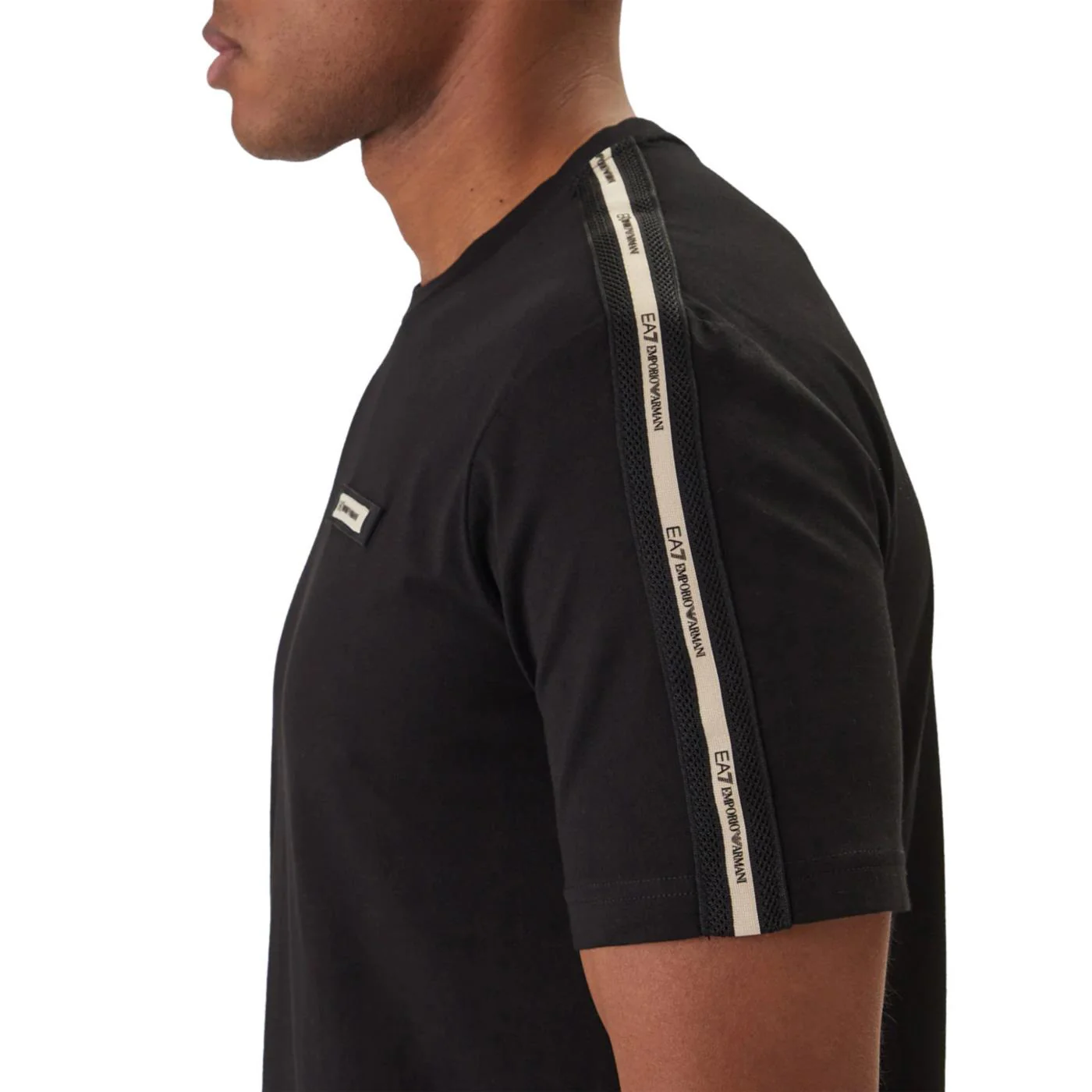 EMPORIO ARMANI 7 EA7 TRAIN LOGO SERIES M TEE - Image 4