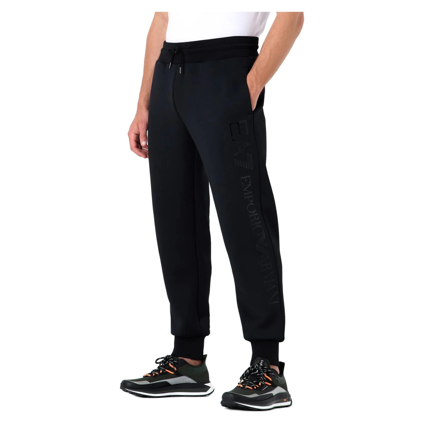 EMPORIO ARMANI 7 EA7 TRAIN LOGO SERIES PANTS - Image 3