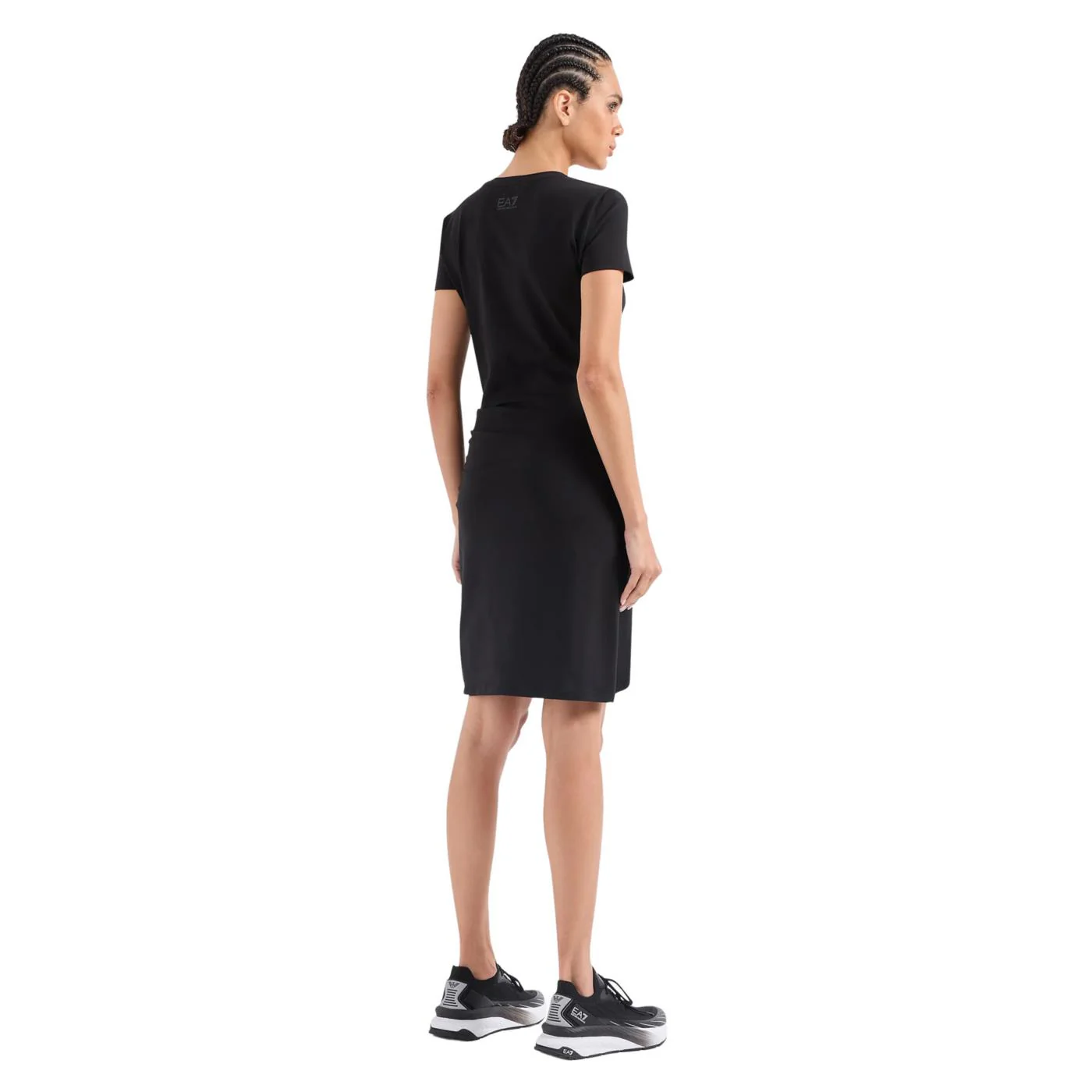 EMPORIO ARMANI 7 EA7 TRAIN LOGO SERIES W DRESS - Image 3