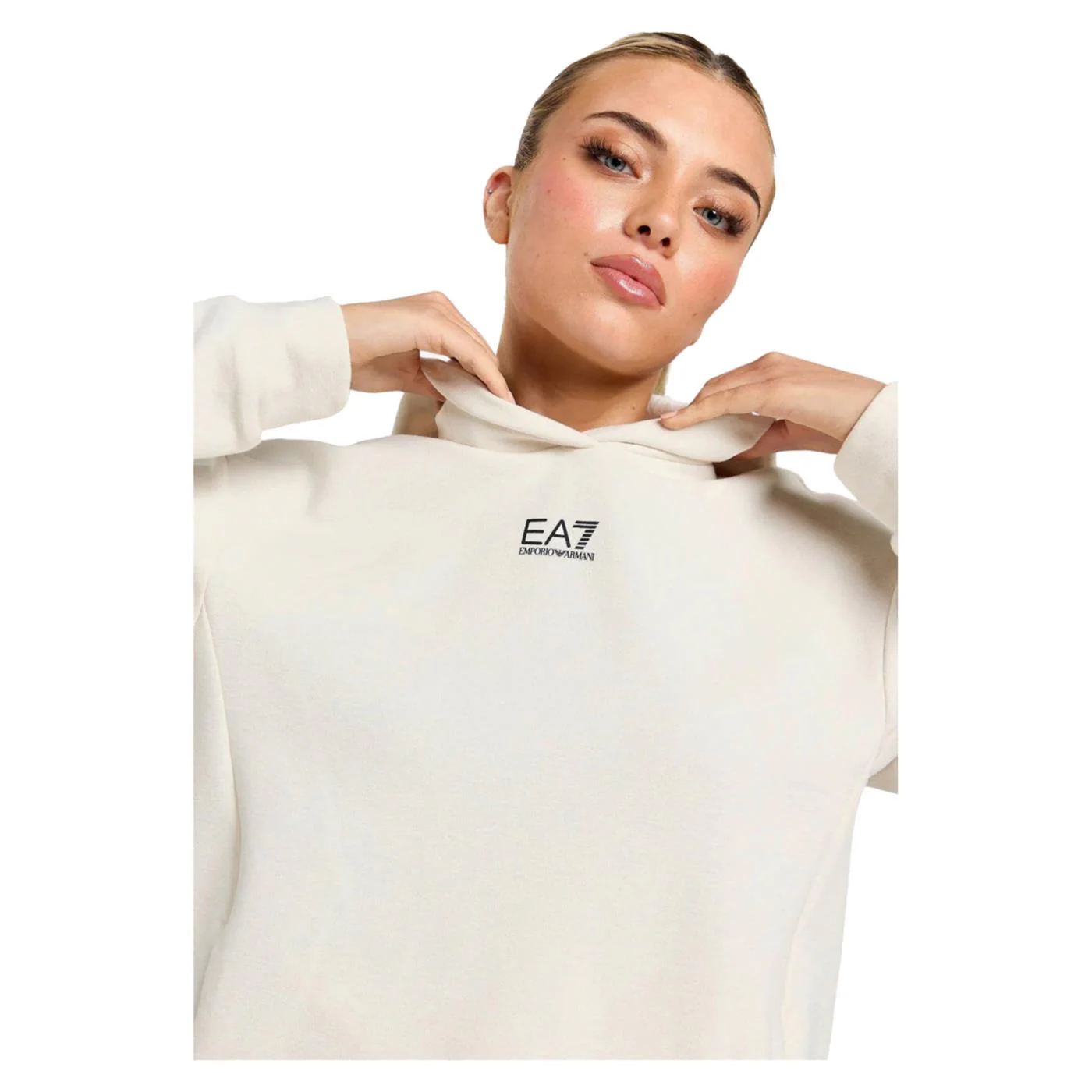EMPORIO ARMANI 7 EA7 TRAIN LOGO SERIES W HOOD - Image 3