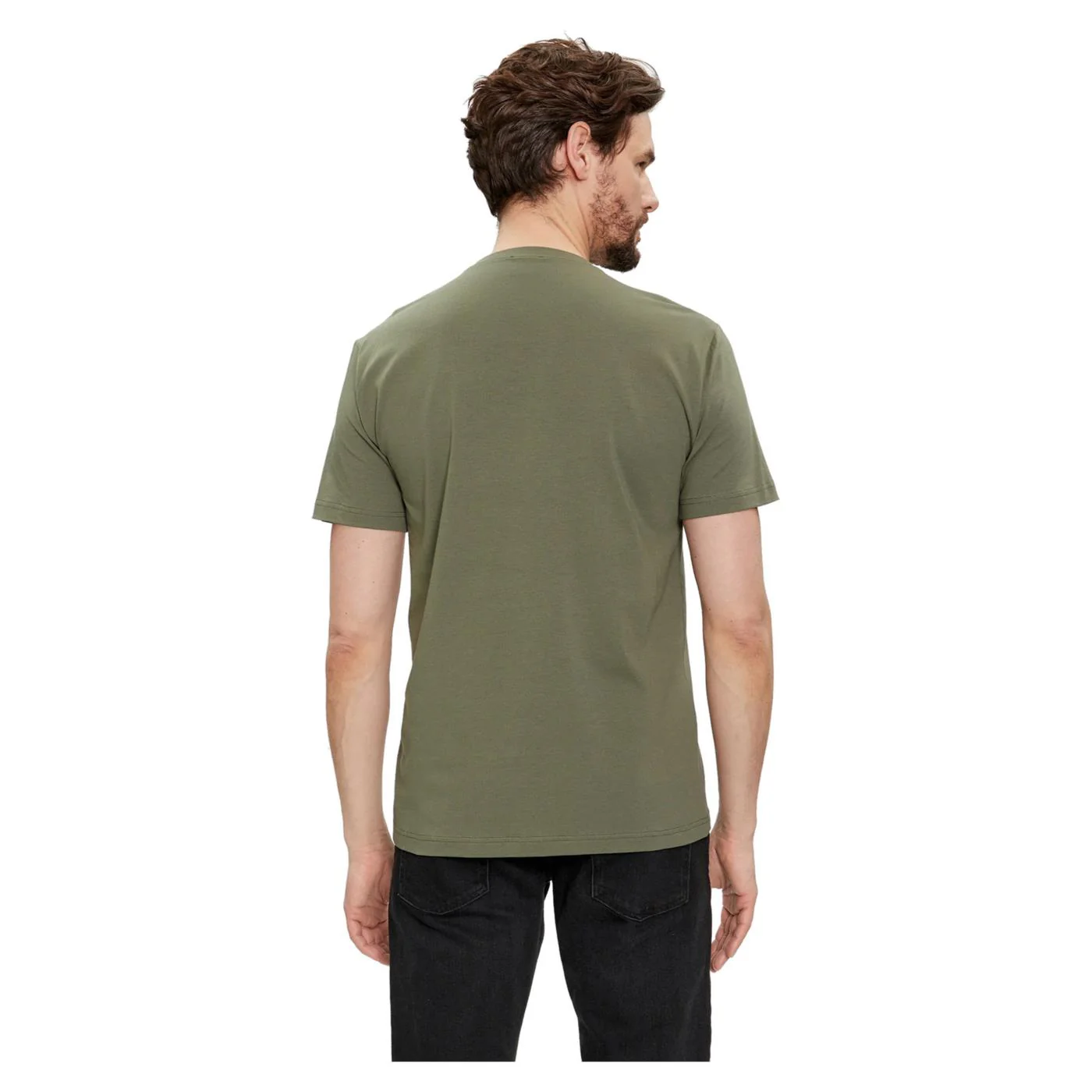 EMPORIO ARMANI 7 EA7 TRAIN LOGO SS TEE - Image 2