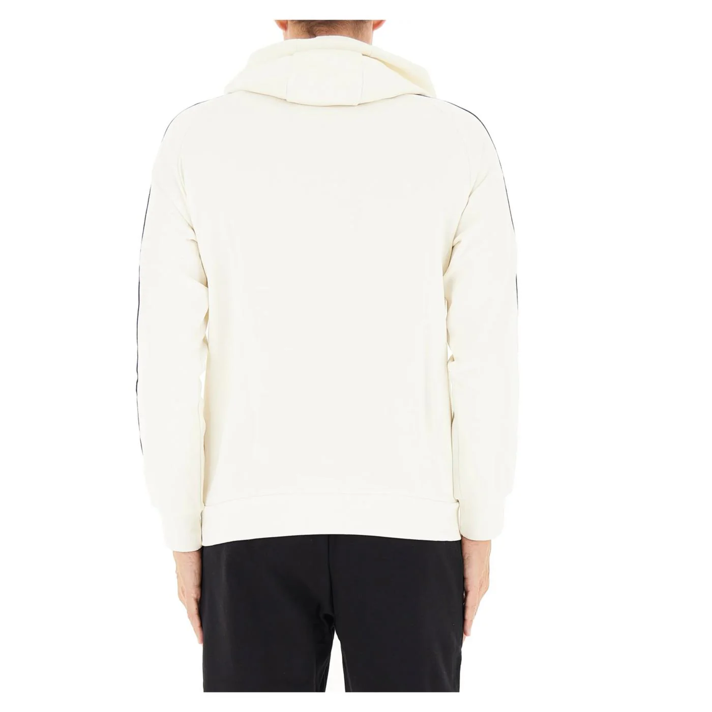 EMPORIO ARMANI 7 EA7 TRAIN LOGO TAPE HOODIE - Image 3
