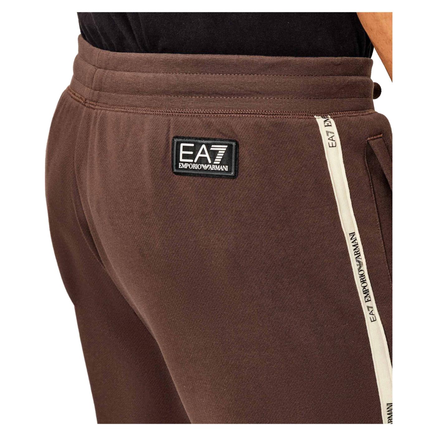 EMPORIO ARMANI 7 EA7 TRAIN LOGO TAPE PANTS - Image 4