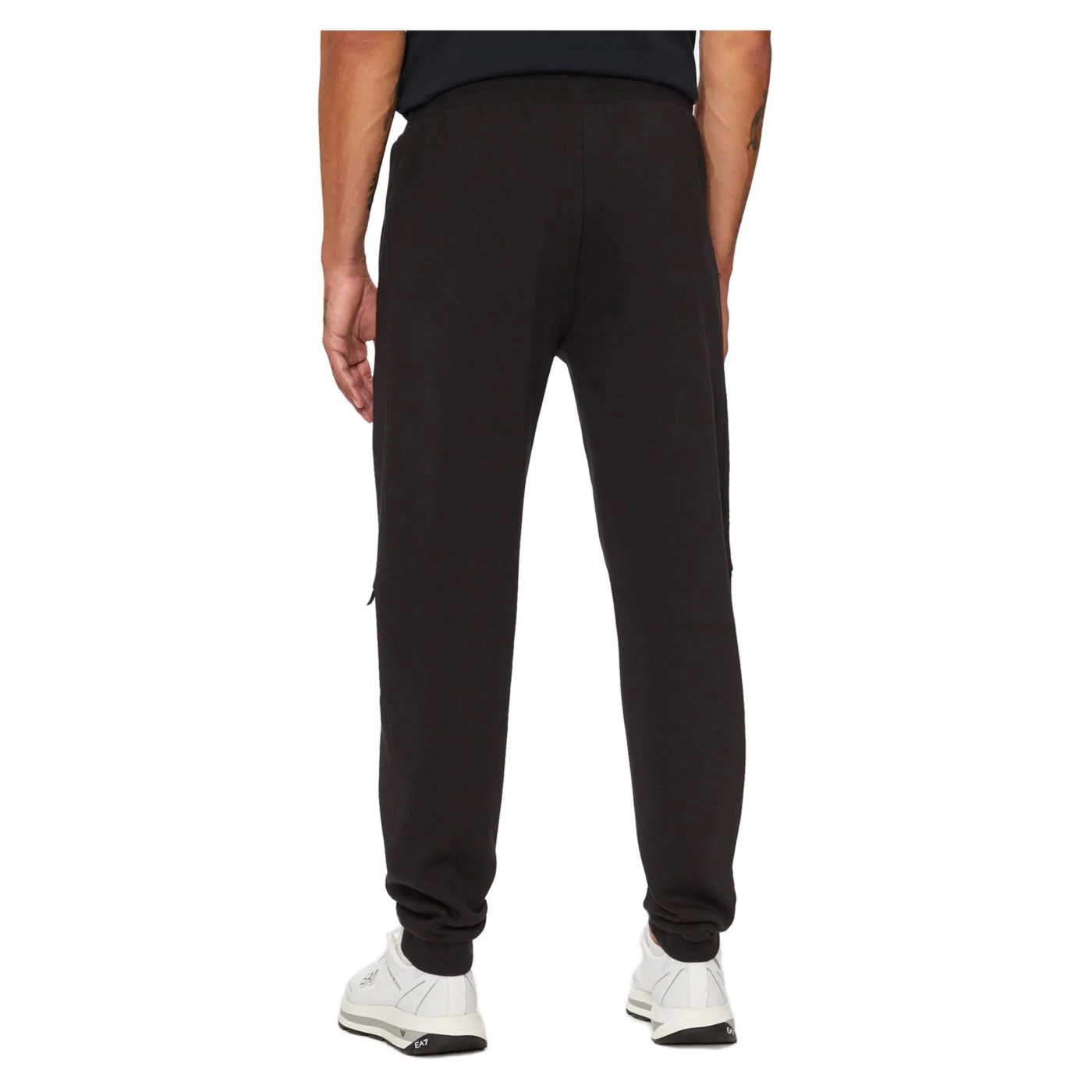 EMPORIO ARMANI 7 EA7 TRAIN LOGO TAPE PANTS - Image 5