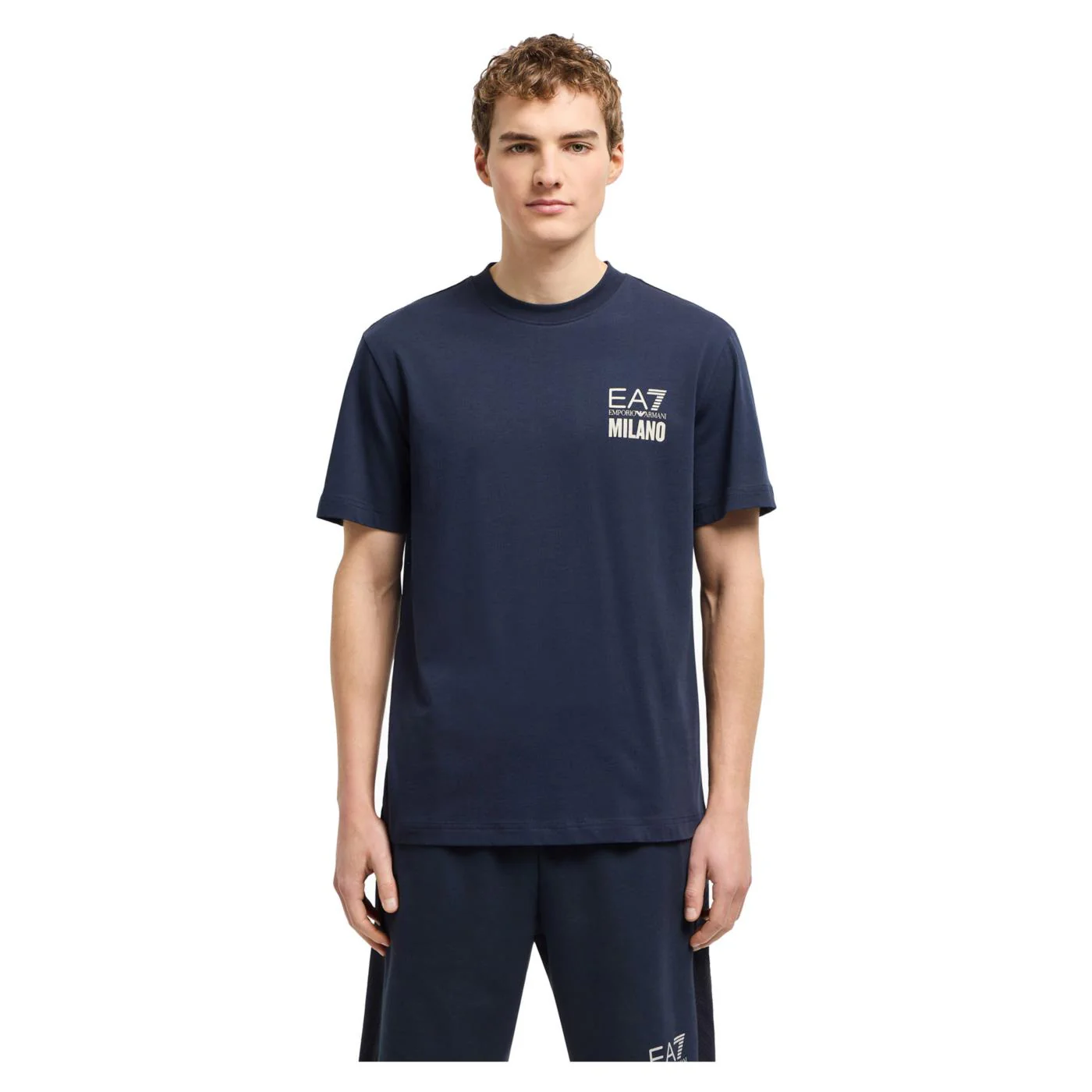 EMPORIO ARMANI 7 EA7 TRAIN LOGO TEE SS MILANO - Image 2
