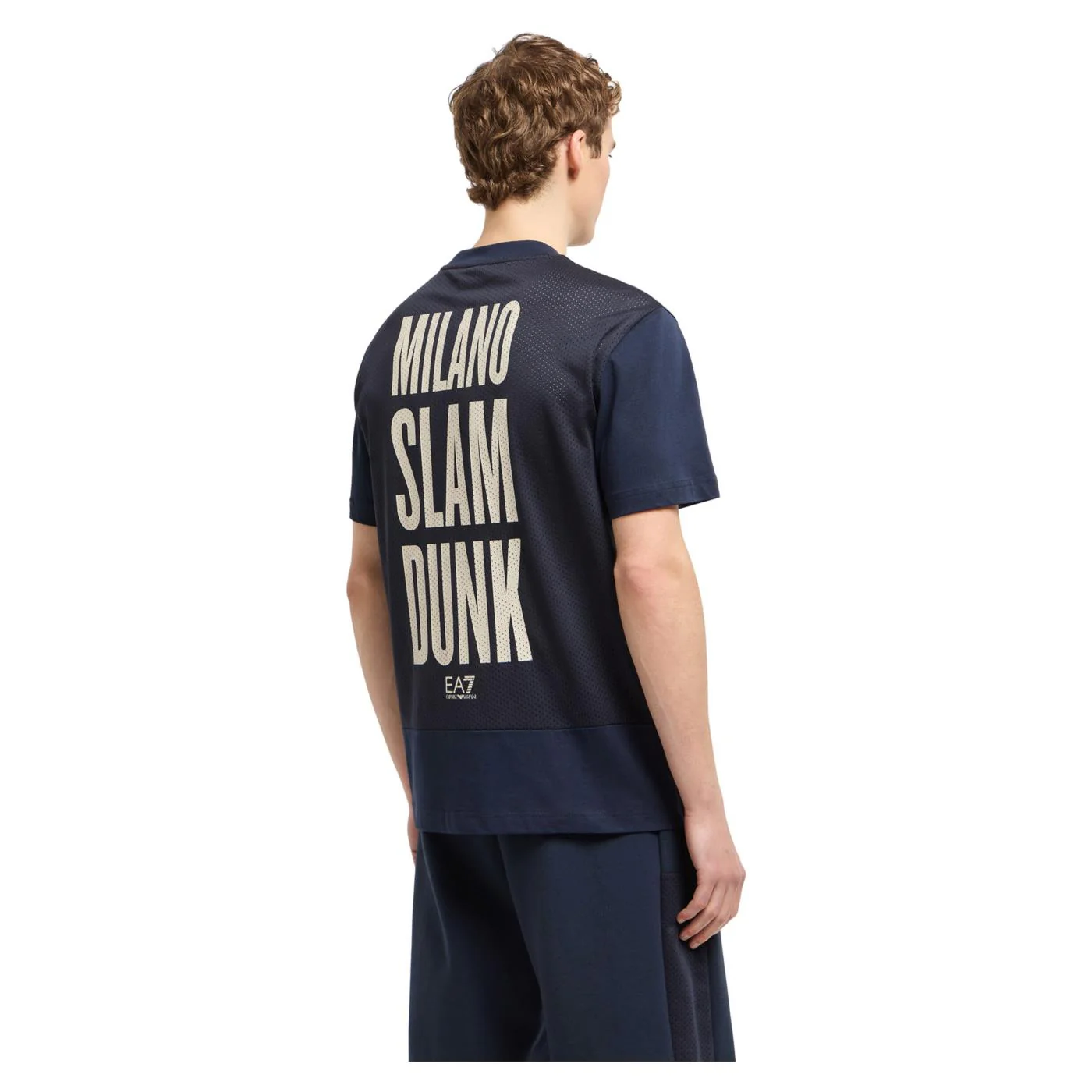 EMPORIO ARMANI 7 EA7 TRAIN LOGO TEE SS MILANO - Image 3