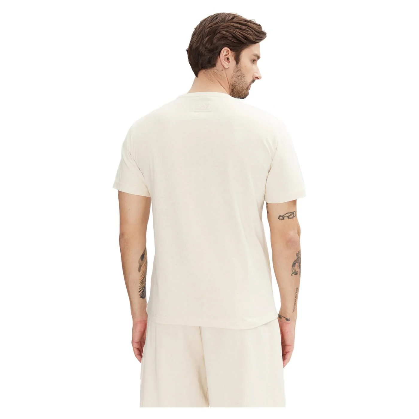 EMPORIO ARMANI 7 EA7 TRAIN OVERSIZE LOGO TEE - Image 2