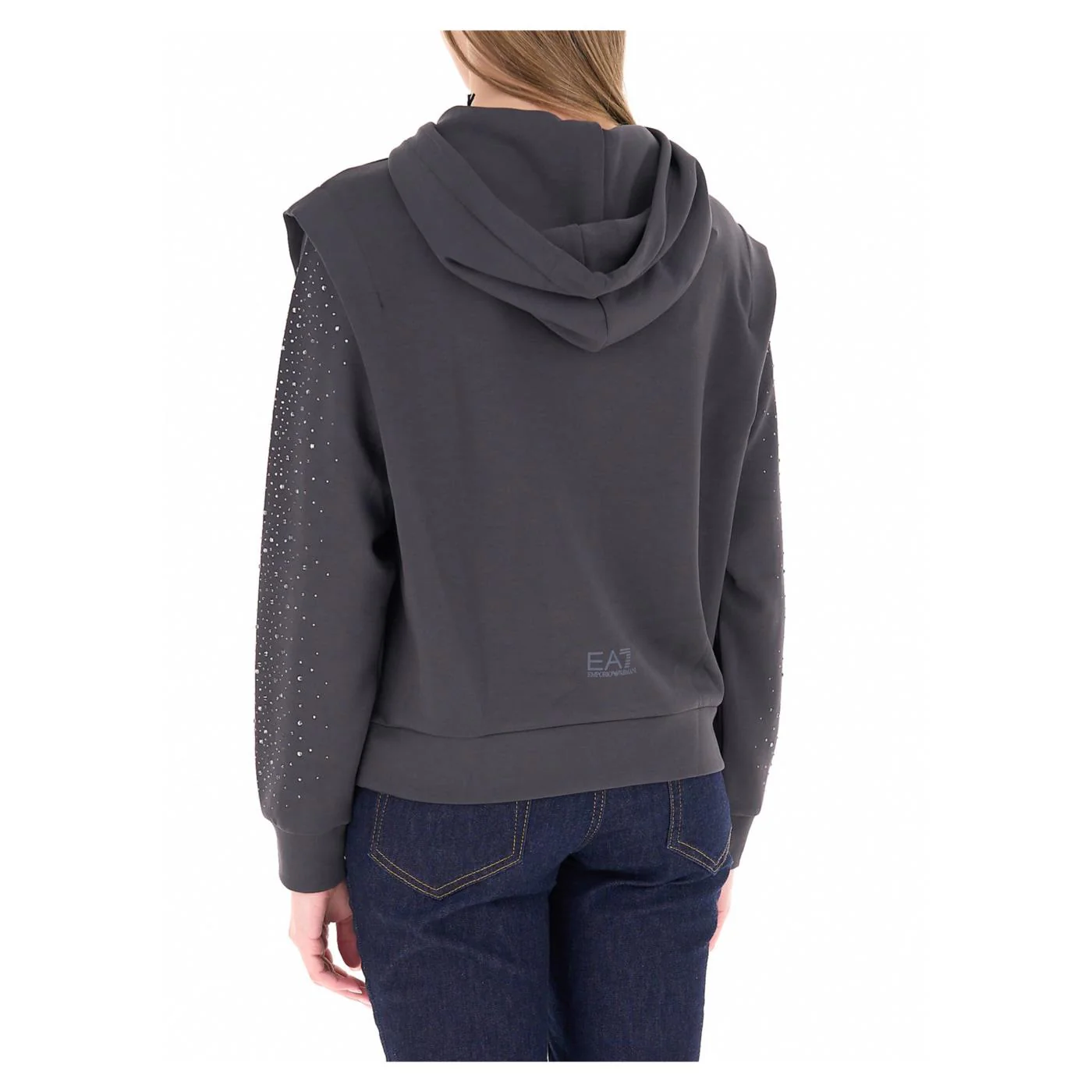 EMPORIO ARMANI 7 EA7 TRAIN PRECIOUS W HOODIE - Image 2
