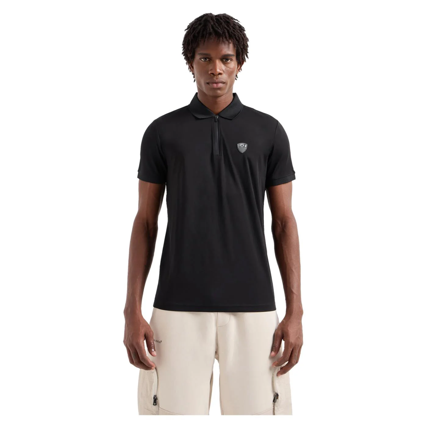 EMPORIO ARMANI 7 EA7 TRAIN PREMIUM SHIELD POLO - Image 2