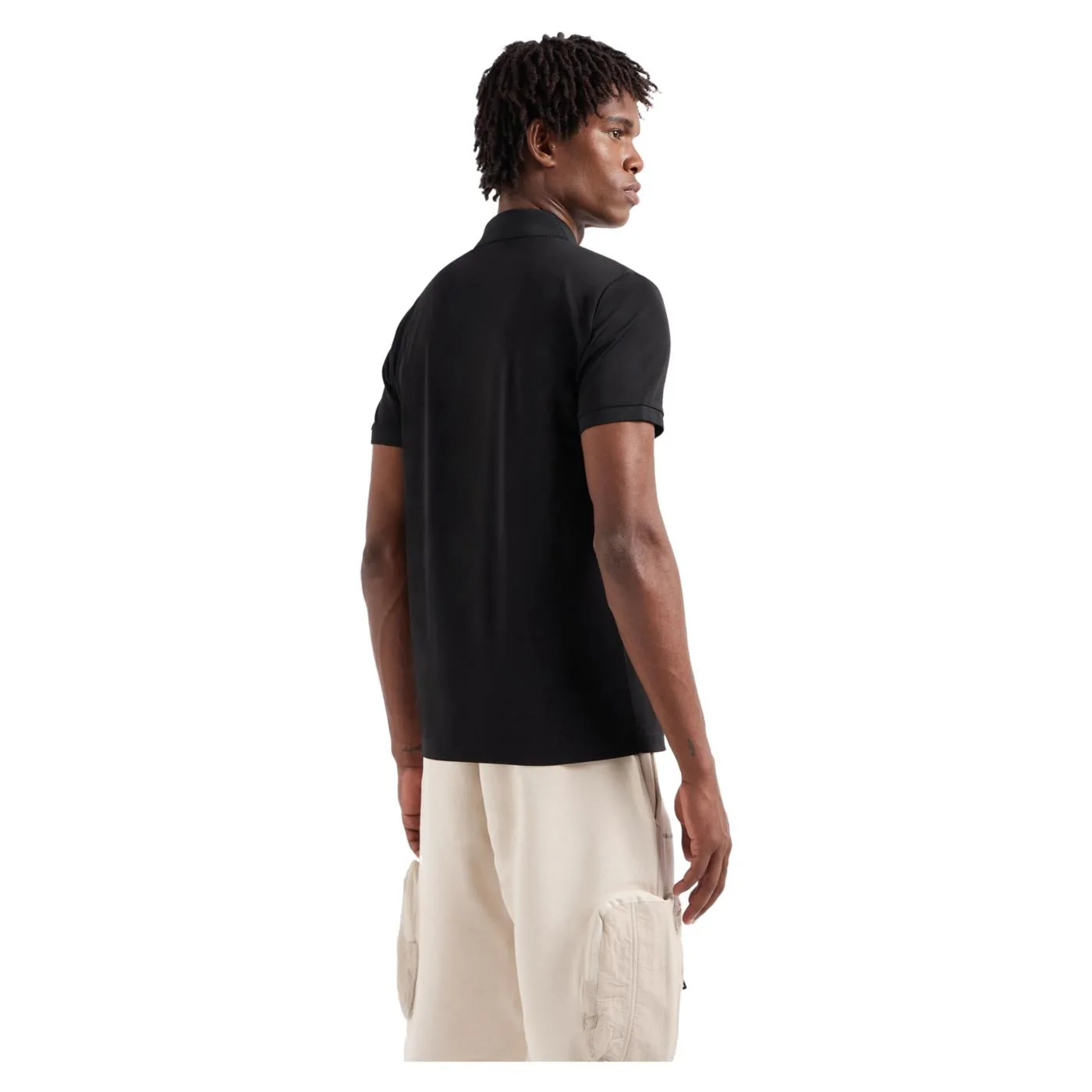 EMPORIO ARMANI 7 EA7 TRAIN PREMIUM SHIELD POLO - Image 3